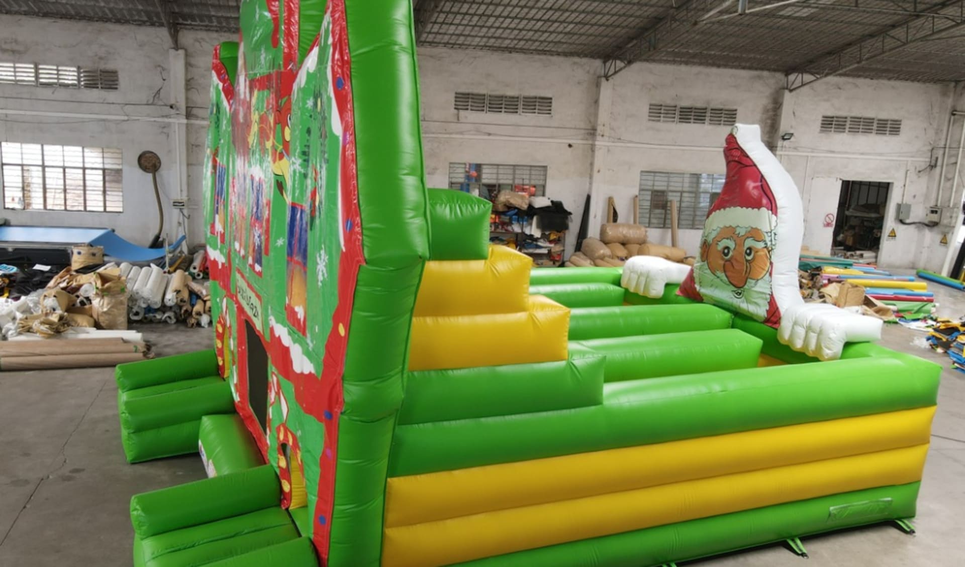 Santa's Maze Christmas Bounce House
