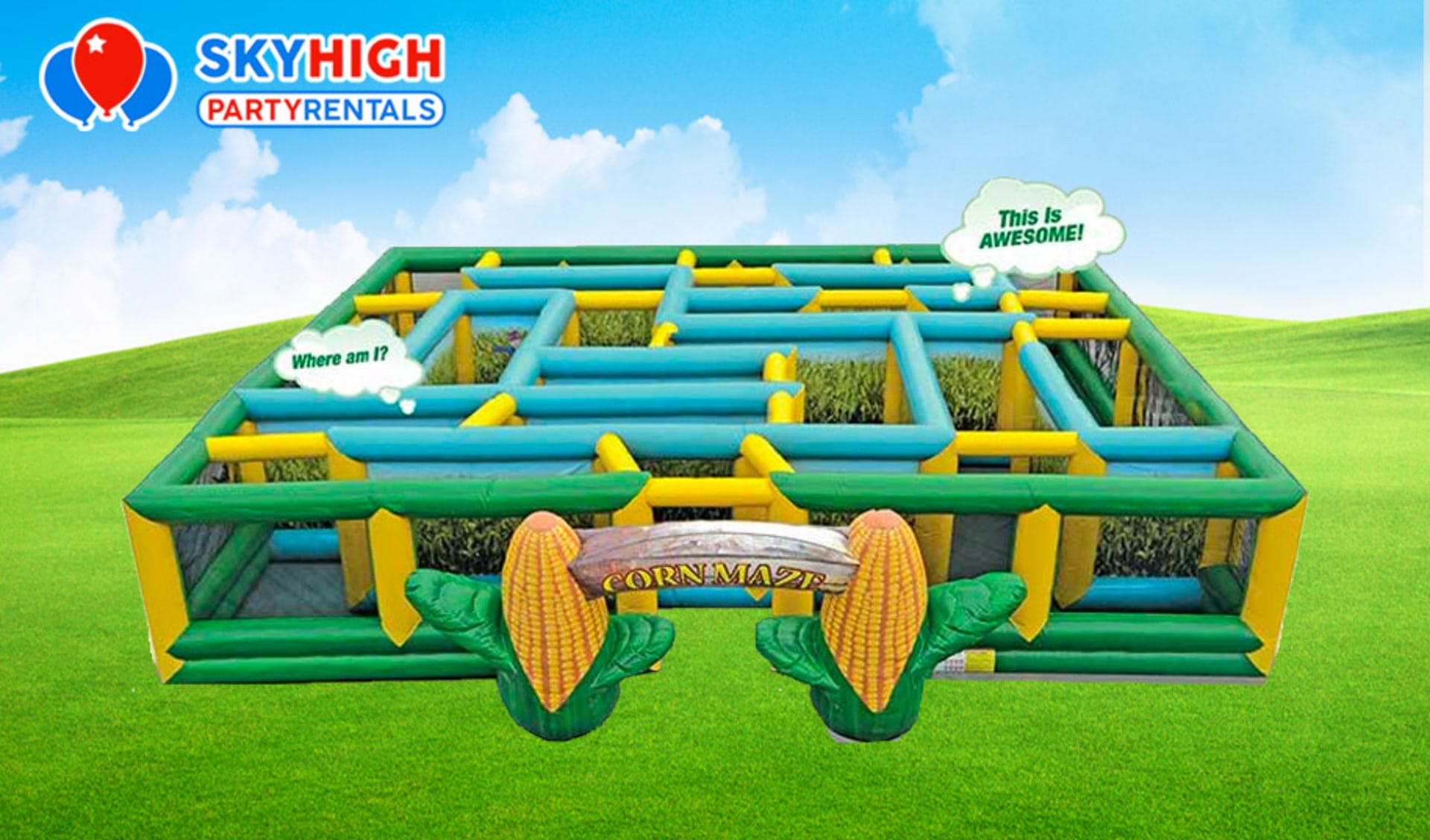 Corn Maze Obstacle Course