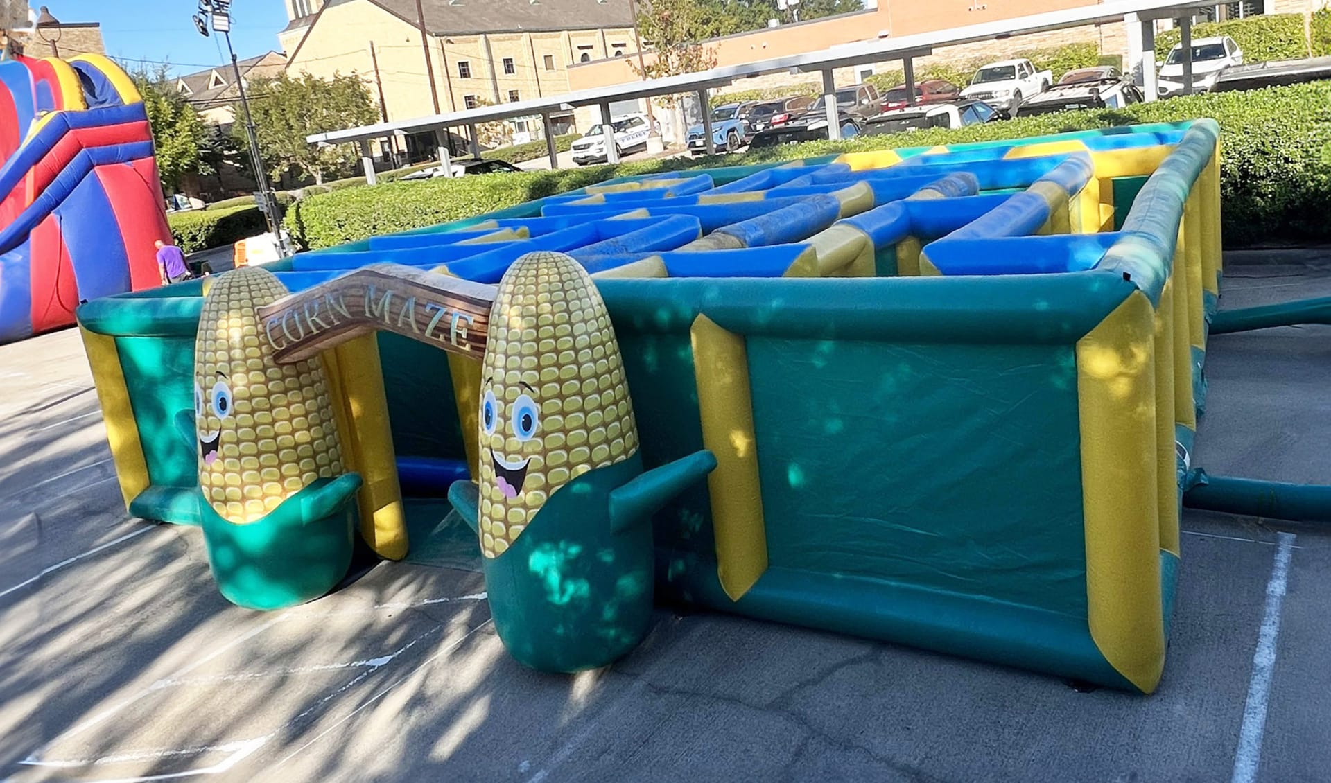 Inflatable Corn Maze Rental Inflatable Corn Maze Rental Schematics Back