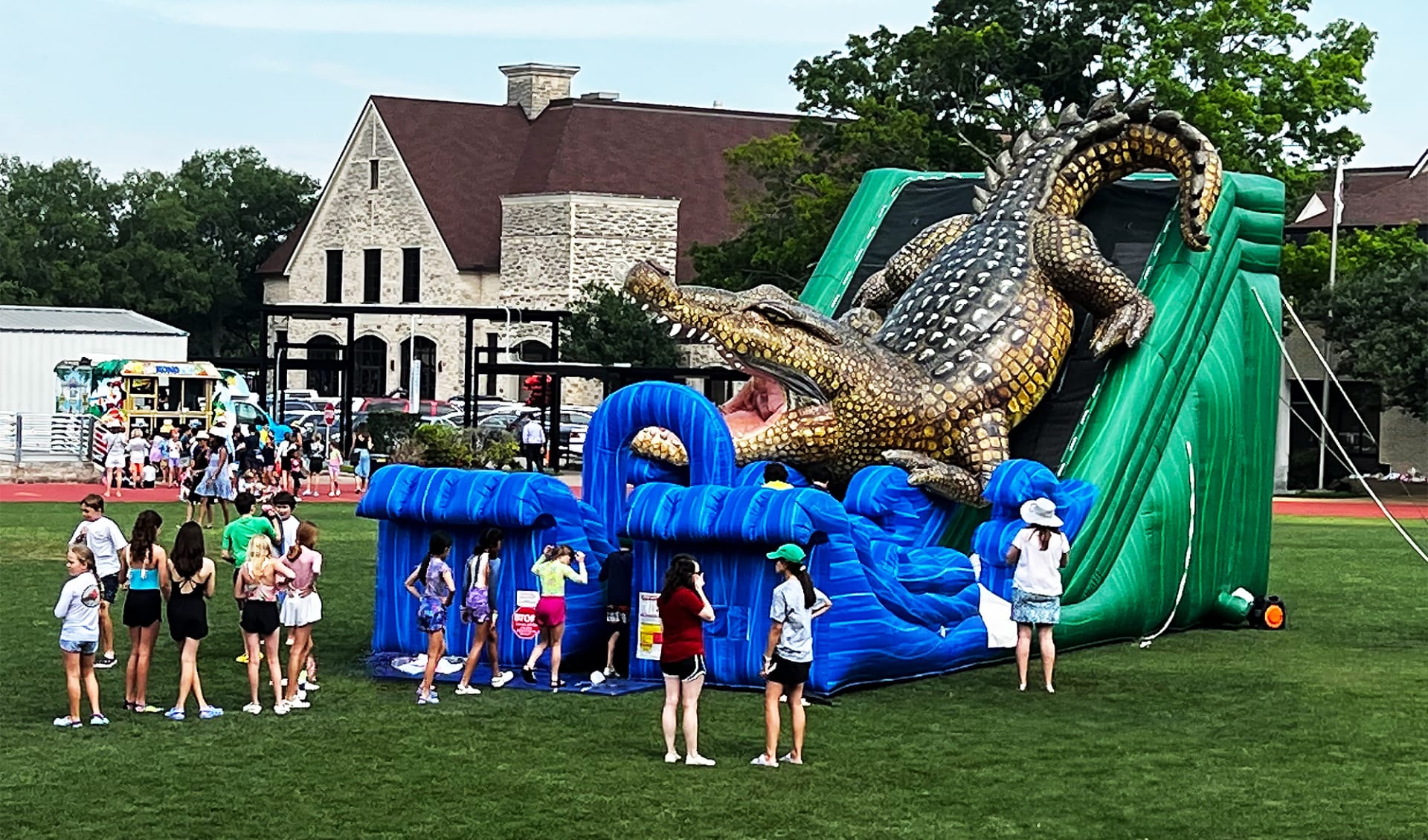Alligator Bounce House Water Slide Rental