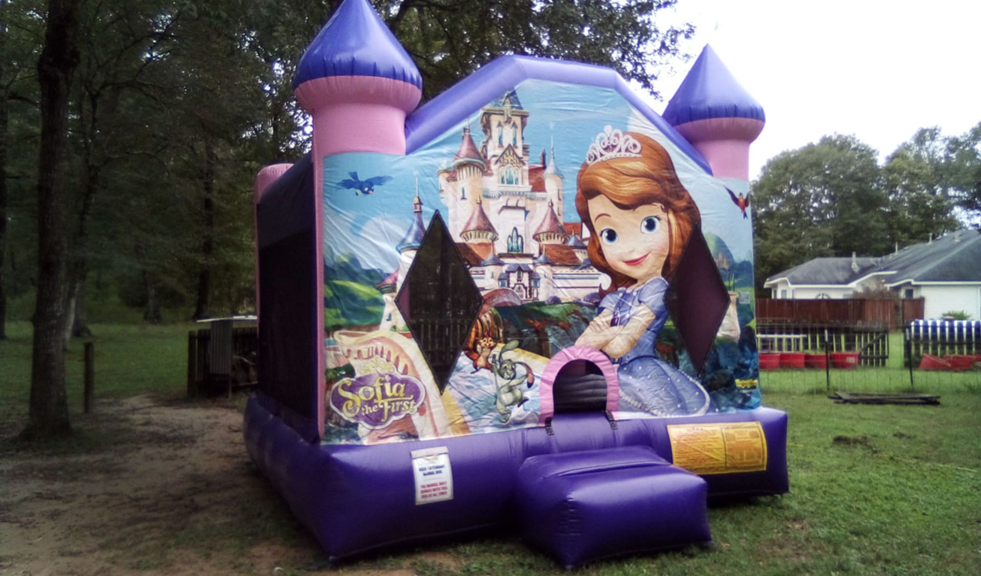 Sofia the First Bounce House