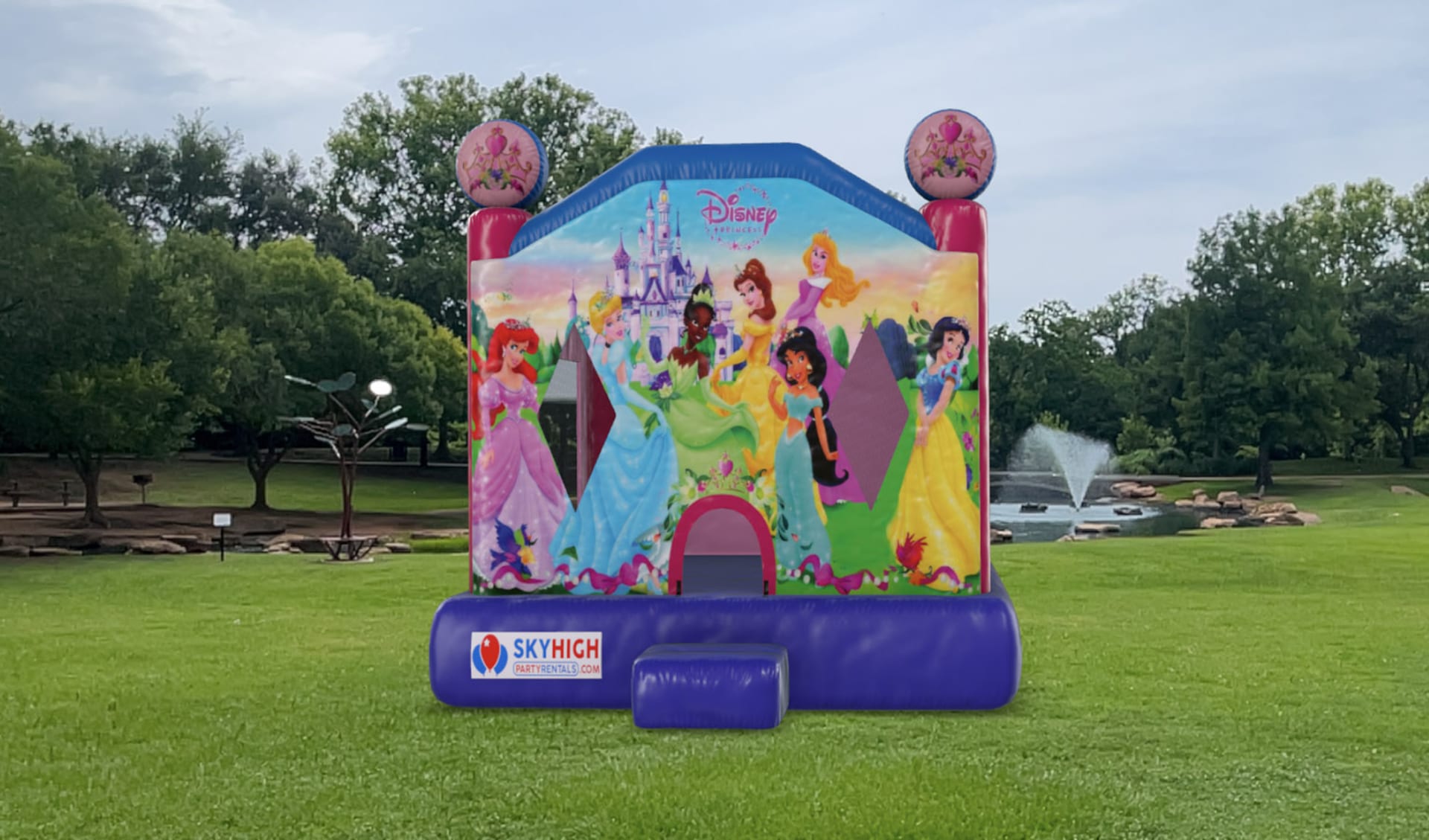 Disney Princess Bounce House Moonwalk Rentals