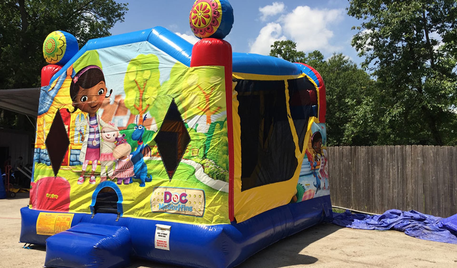 Doc Mcstuffins moonwalk rental
