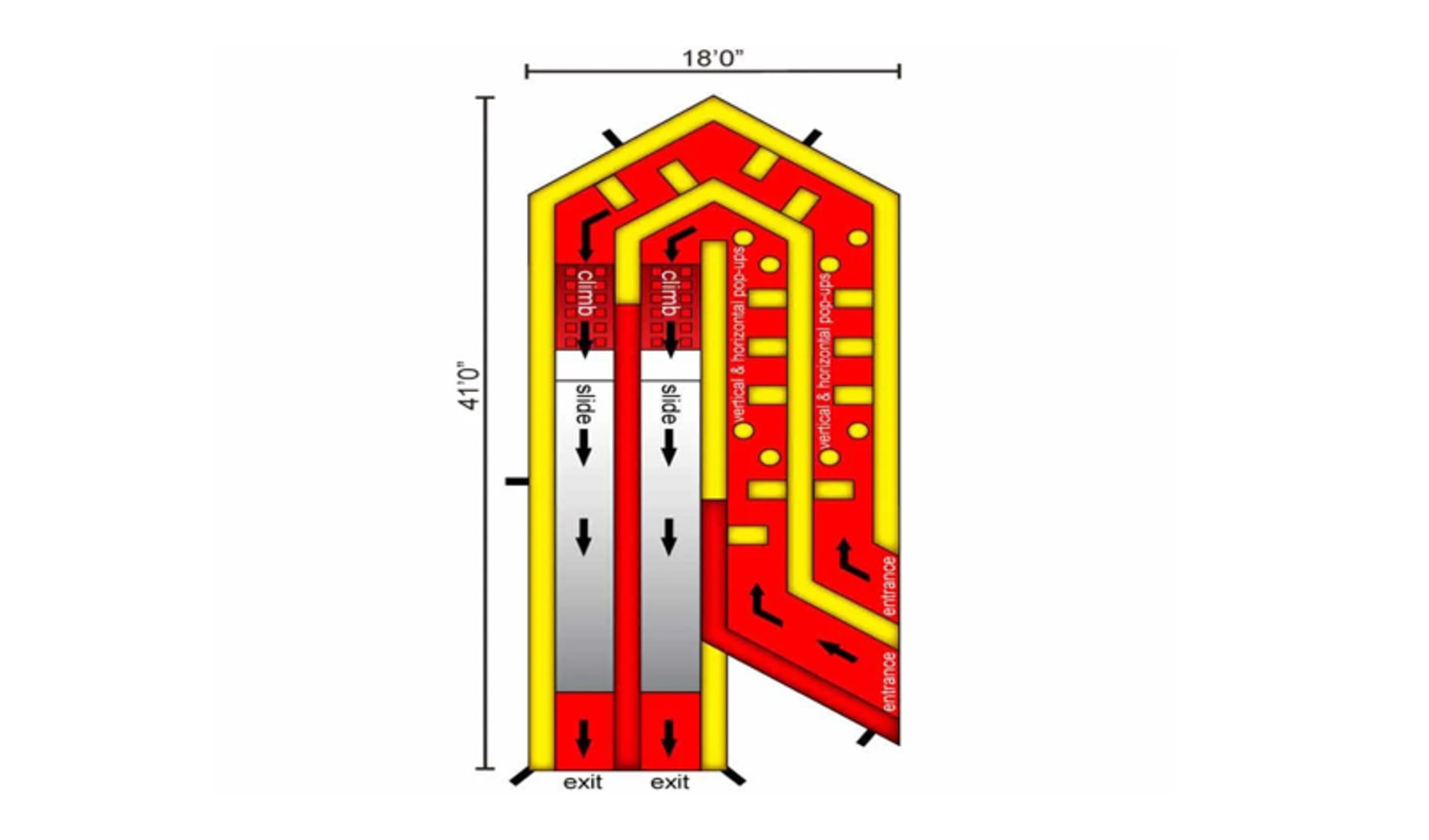 Double Rush inflatable Schematics