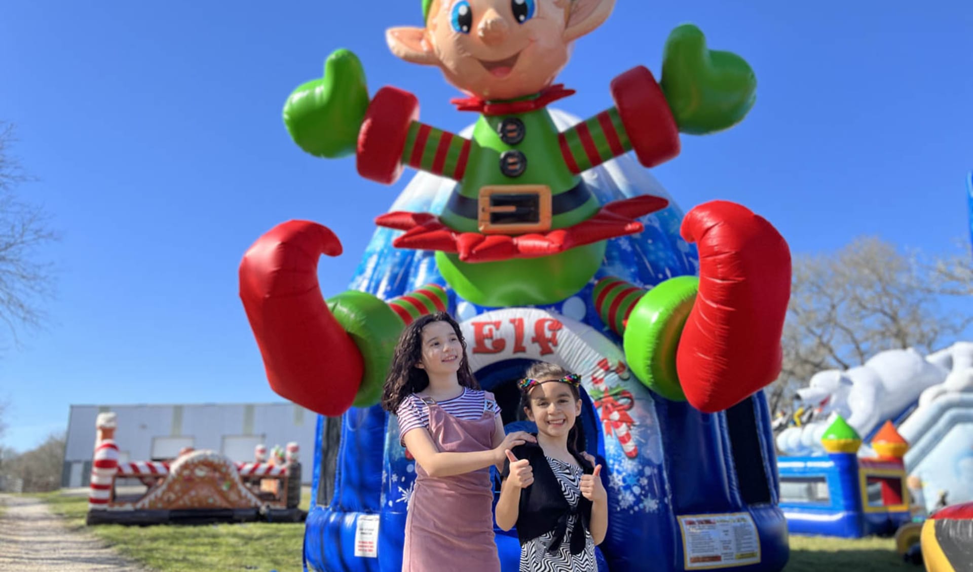 Elf Bounce House Inflatable
