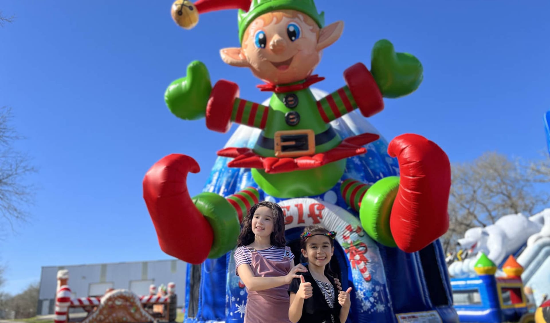 Elf Bounce House Castle
