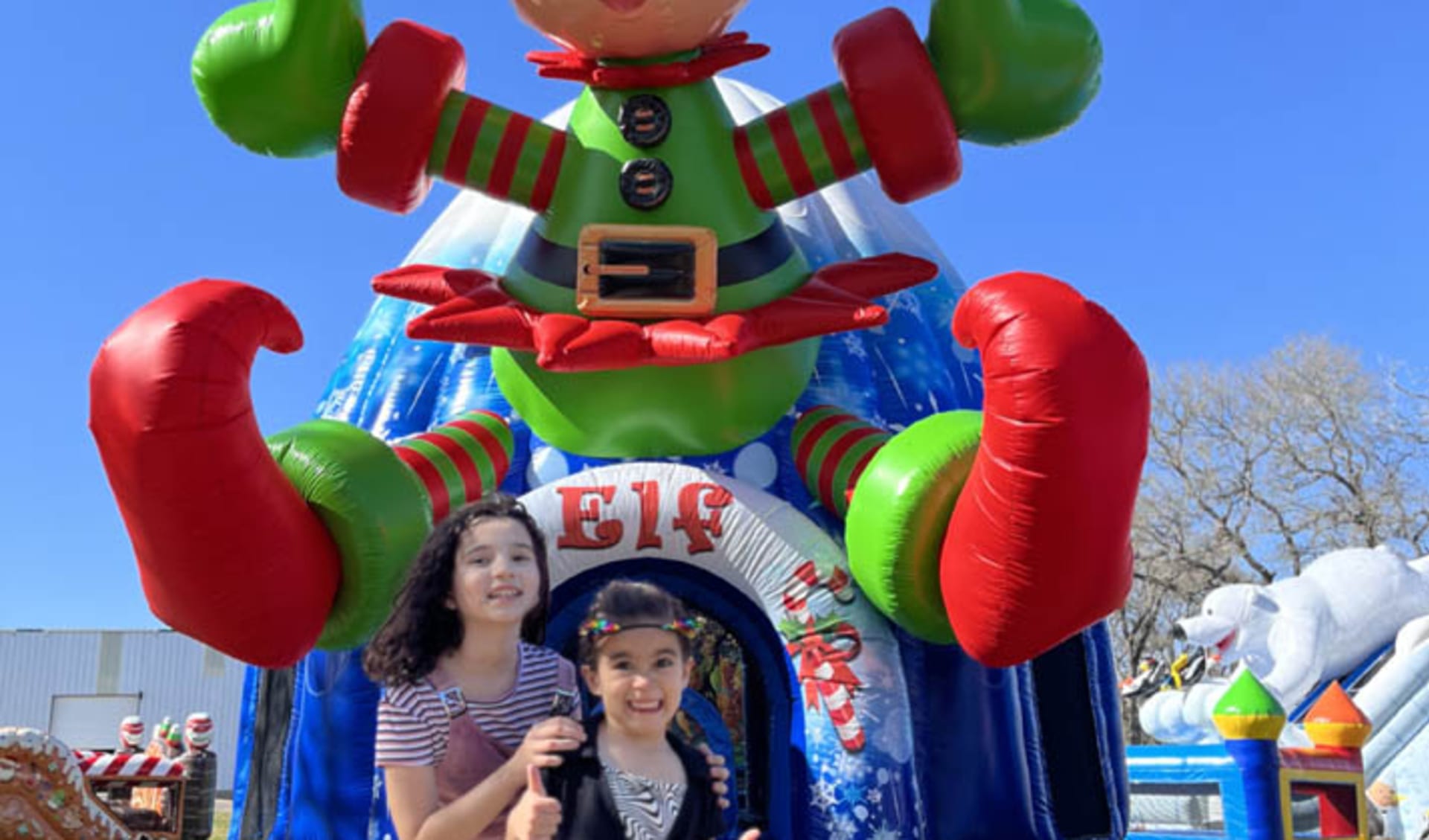 Elf Bounce House