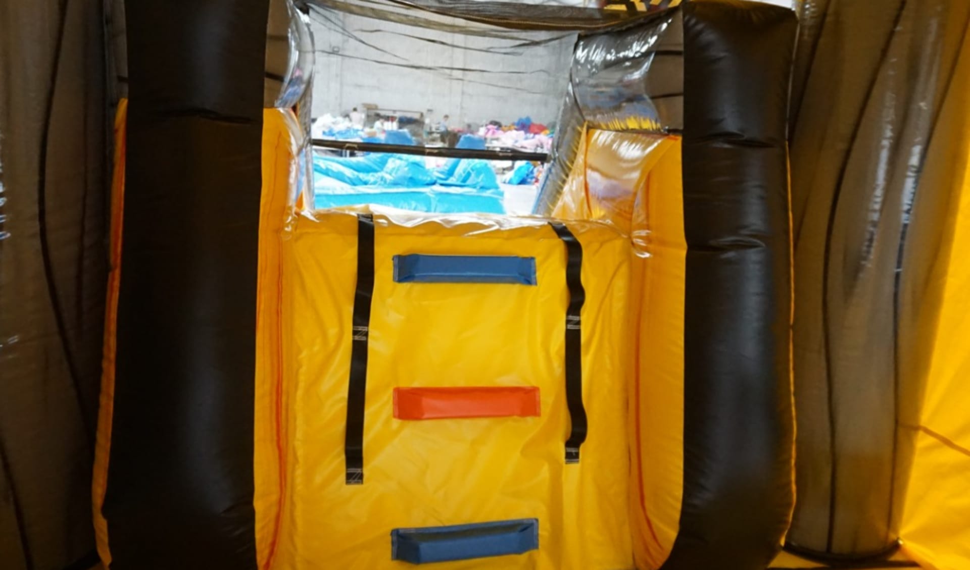 Excavator Bounce House Construction
