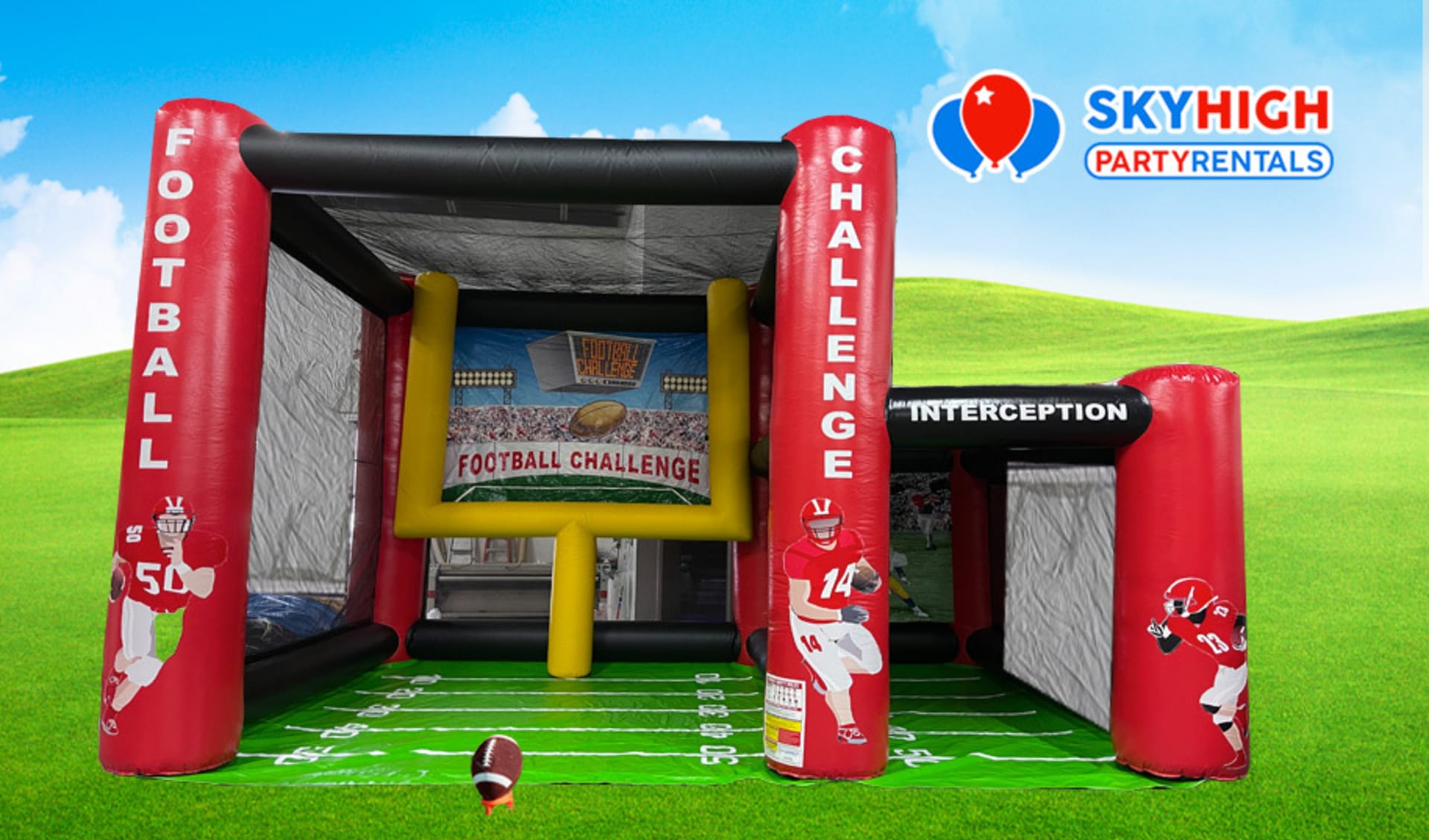 Football Challenge Inflatable Game