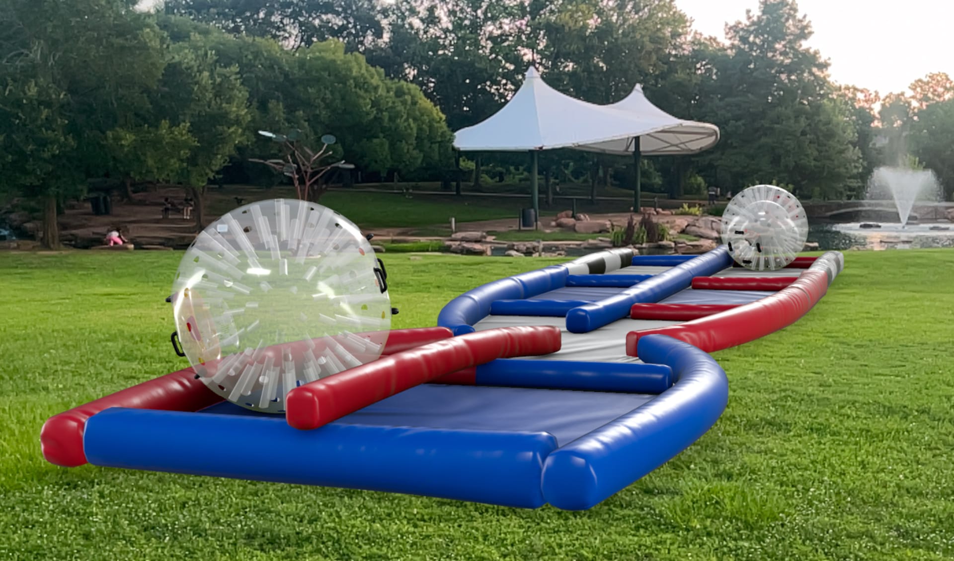Hamster Ball Collision Course