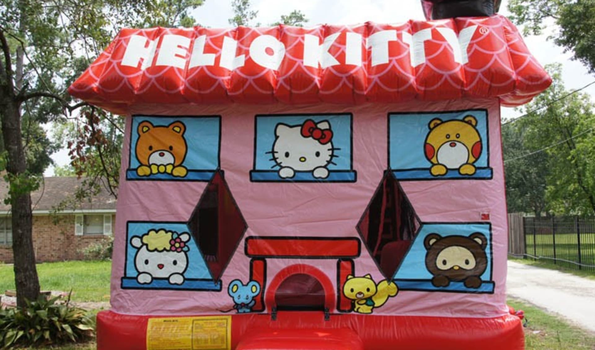 Hello Kitty Bounce House Slide