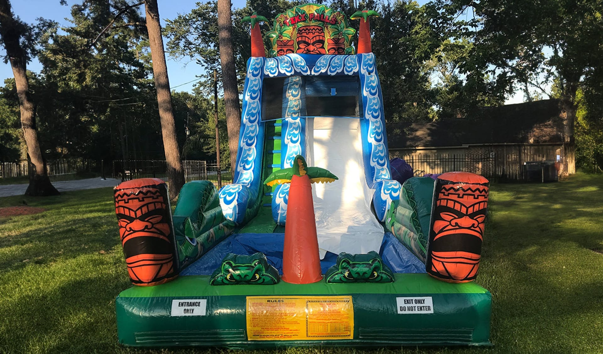 Book a Tiki Falls Water Slide