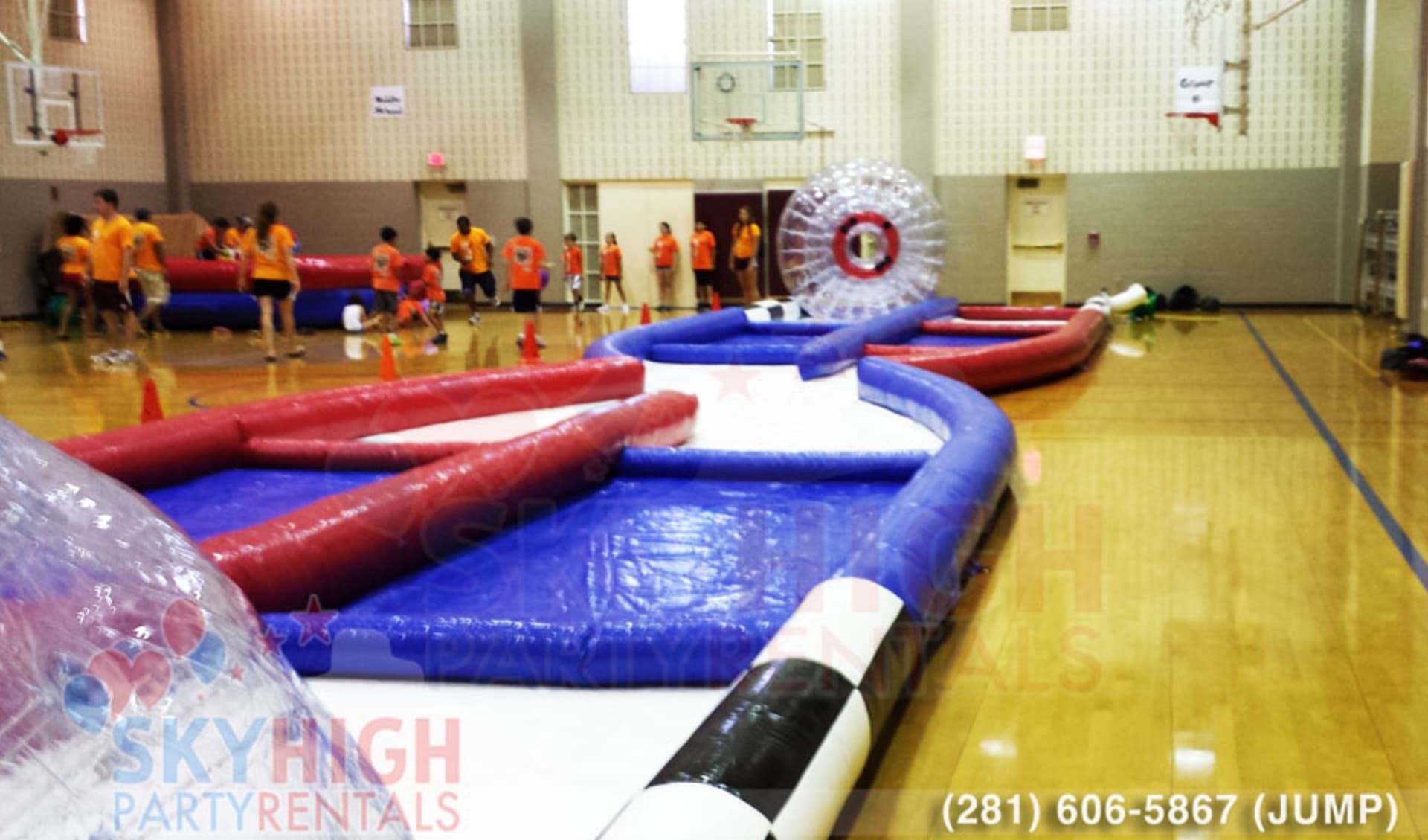 School Events with Zorbs