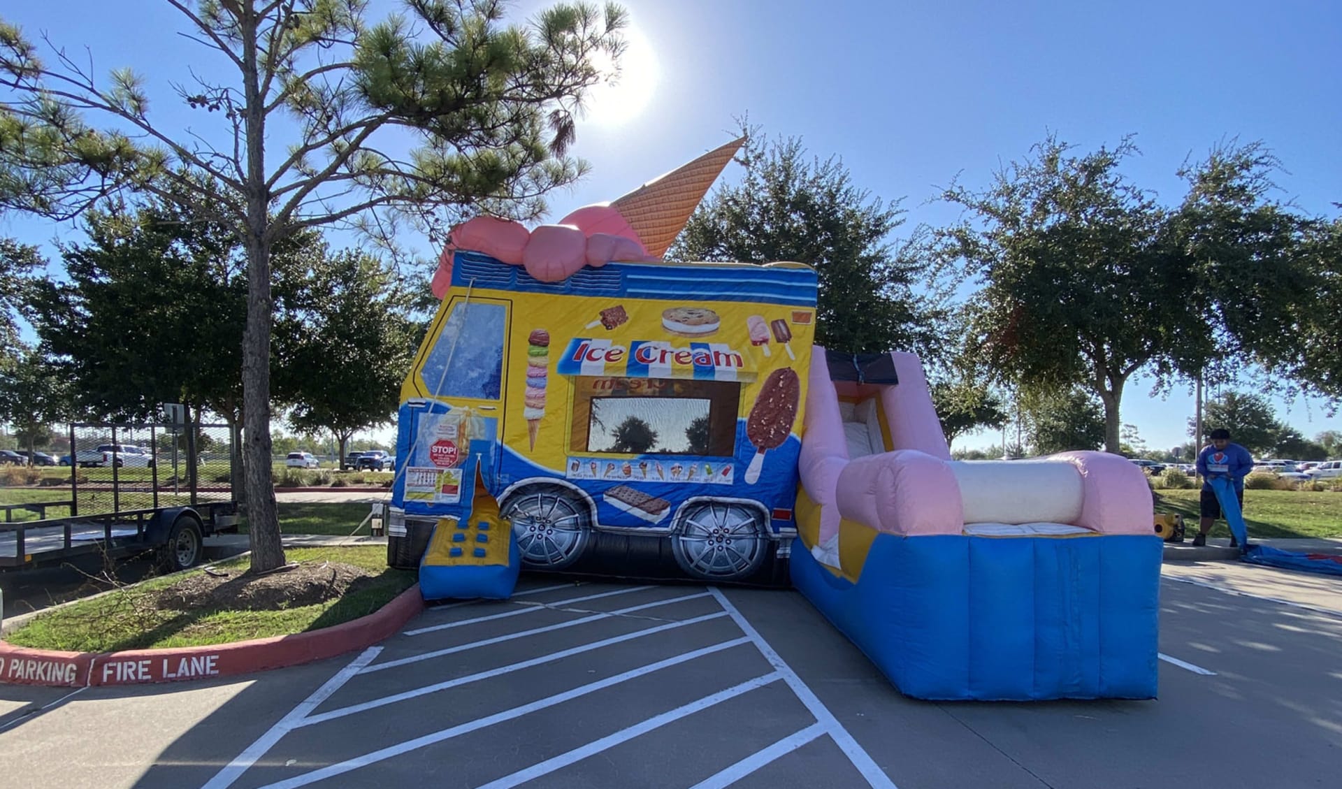 Ice Cream Truck Inflatable