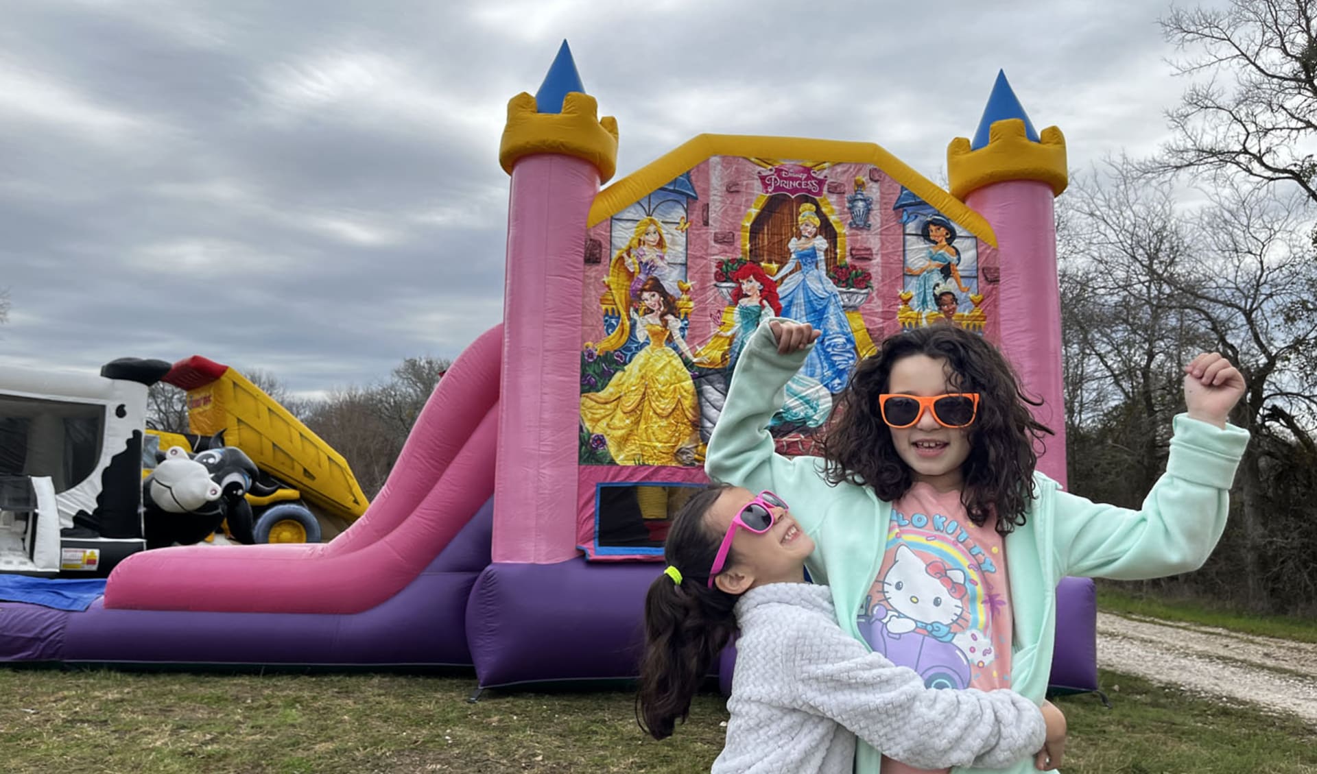 Princess Bounce House with Slide