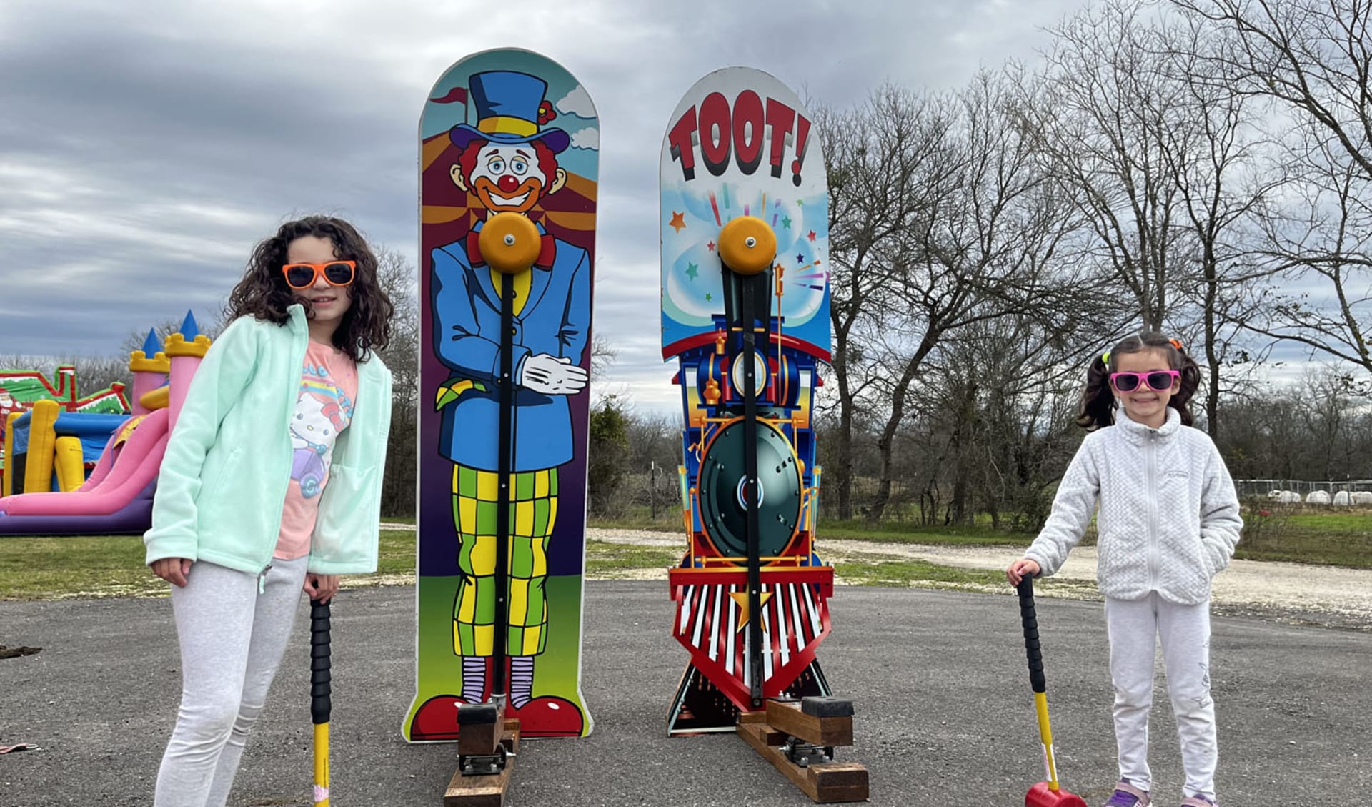 high striker carnival game for kids
