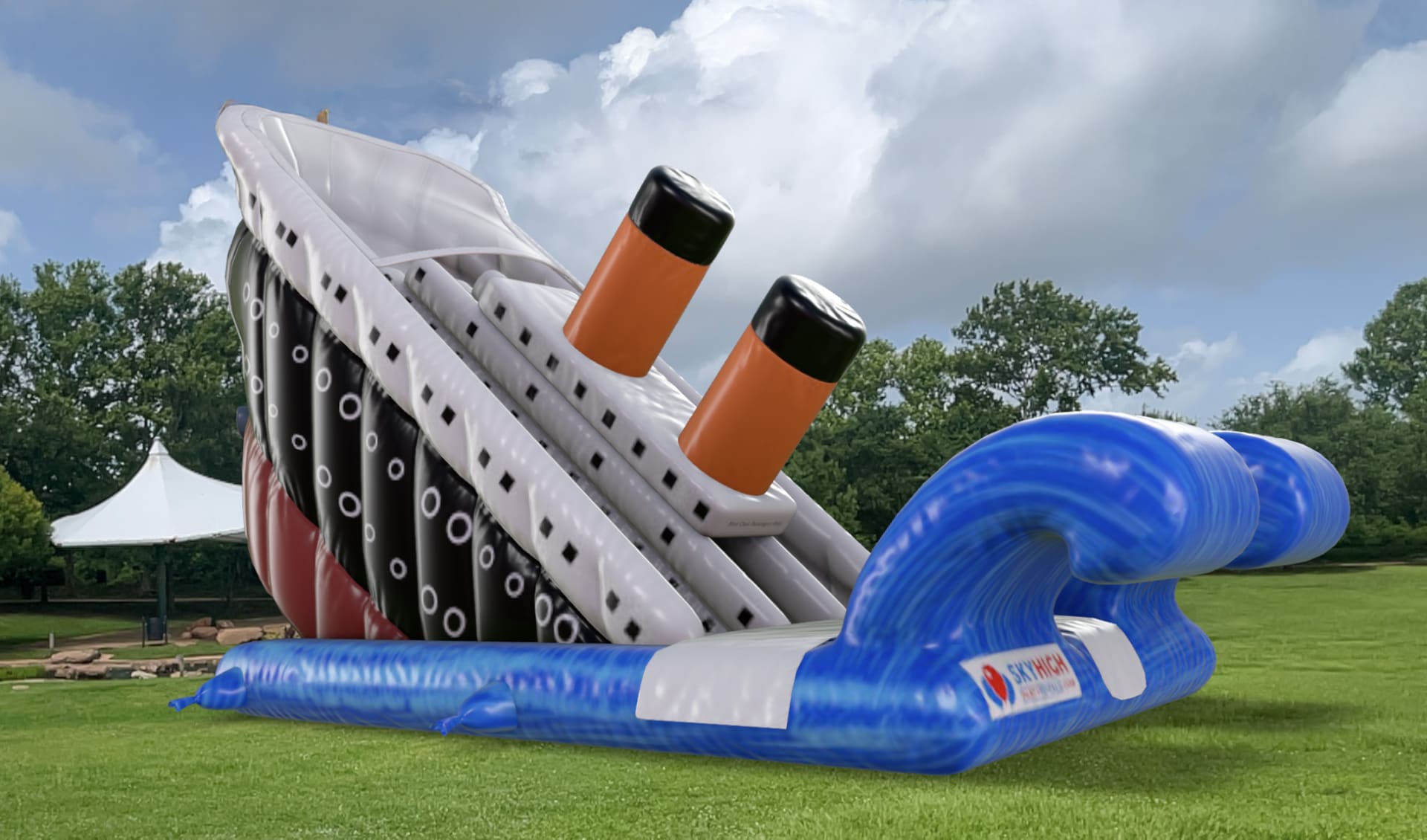 Inflatable Titanic Slide Party Rentals