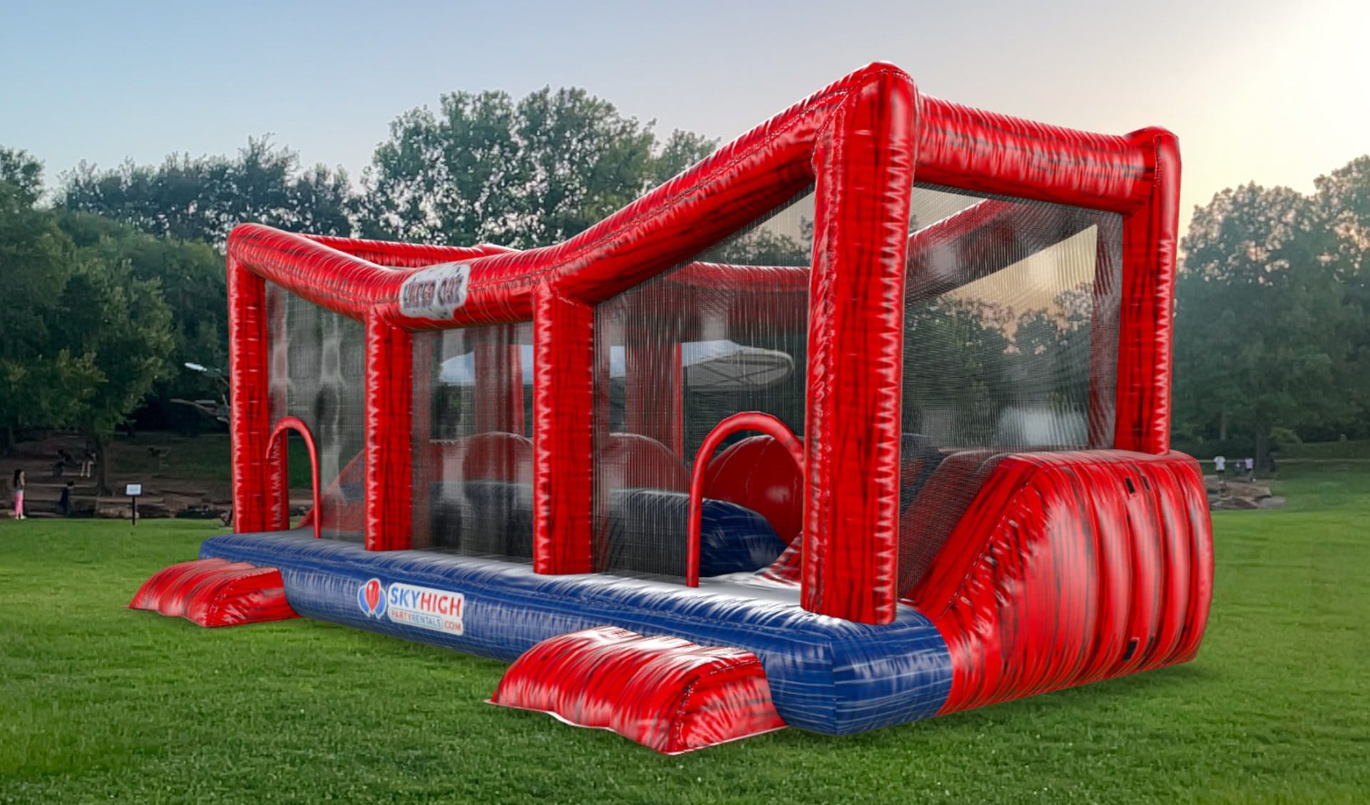 Wipe Out Interactive Jump Balls Rental