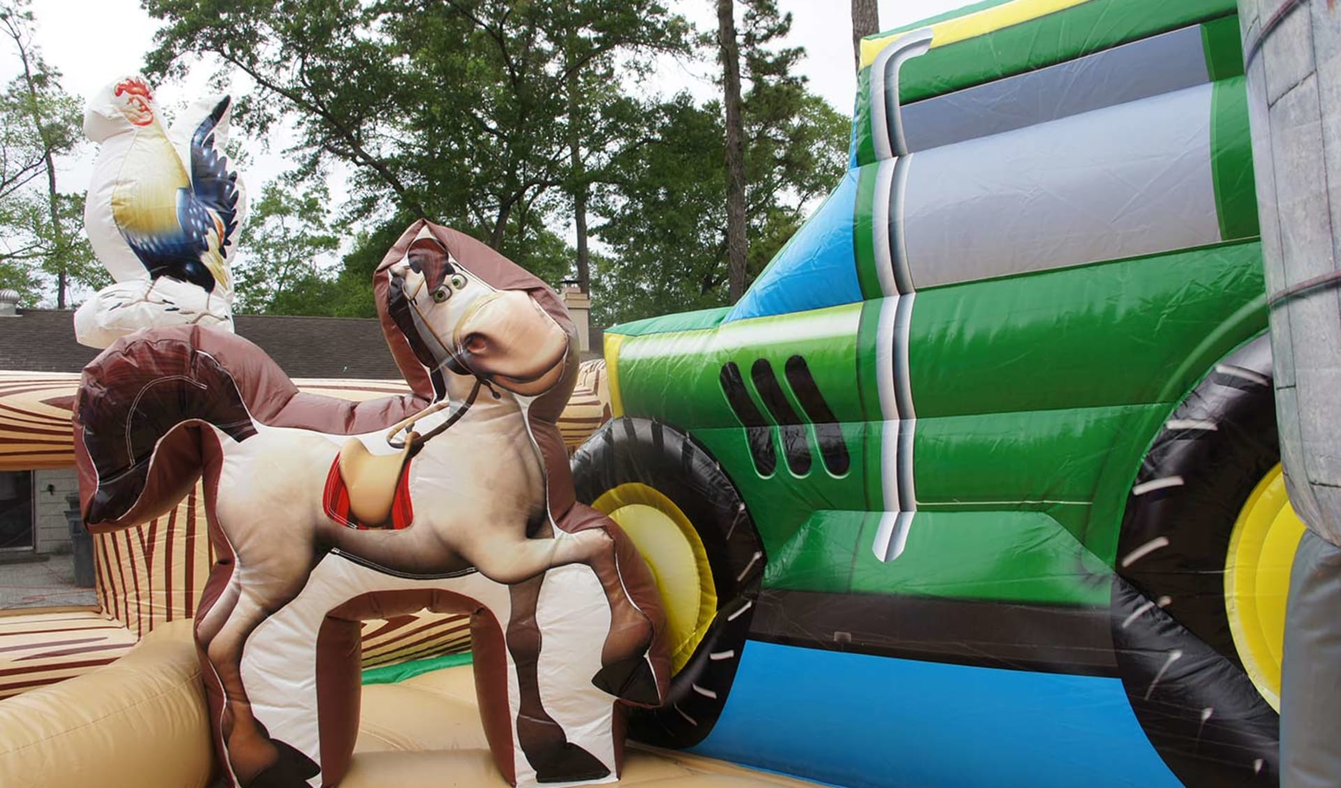 John Deere themed kids party