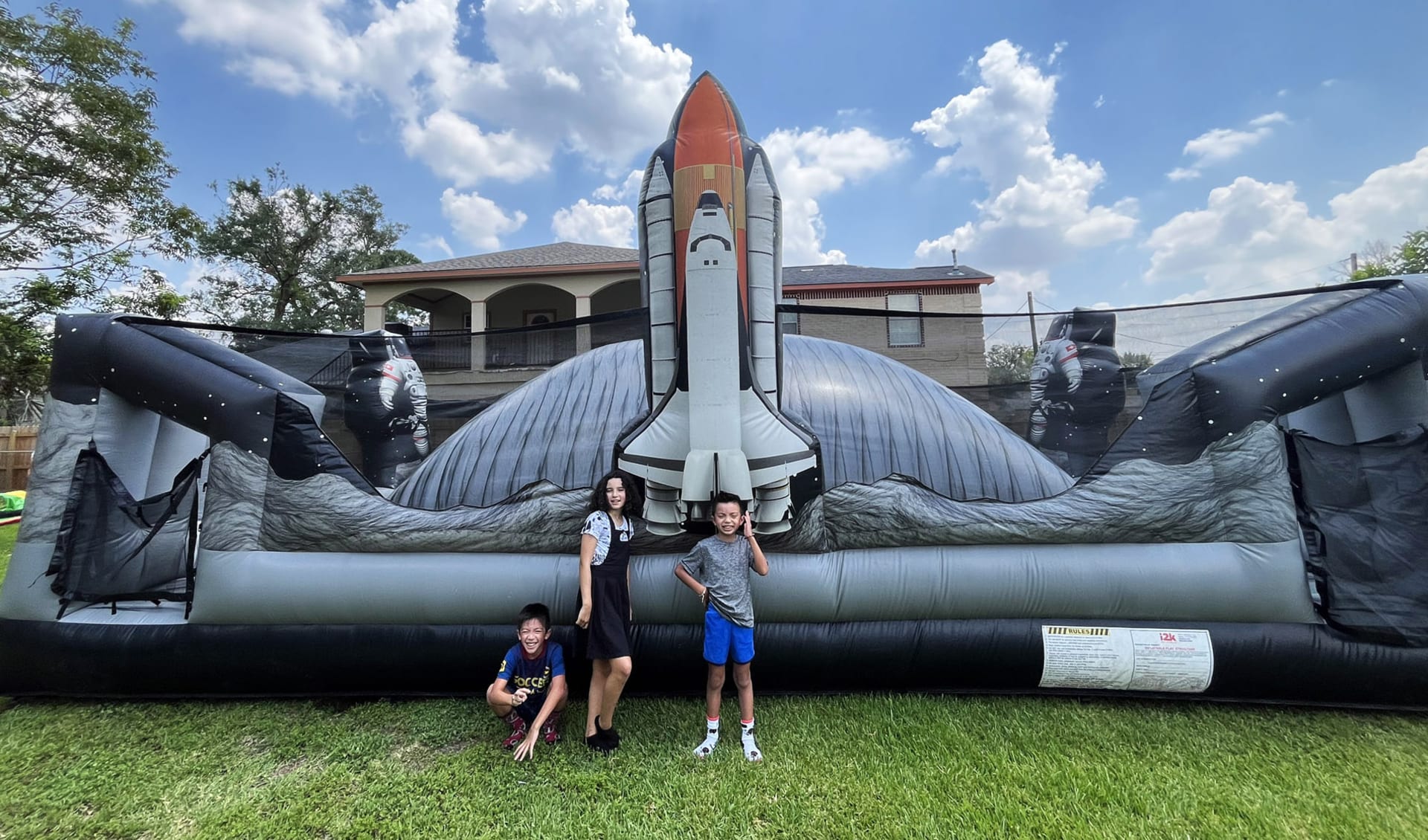 King of the Moon Walk Inflatable 