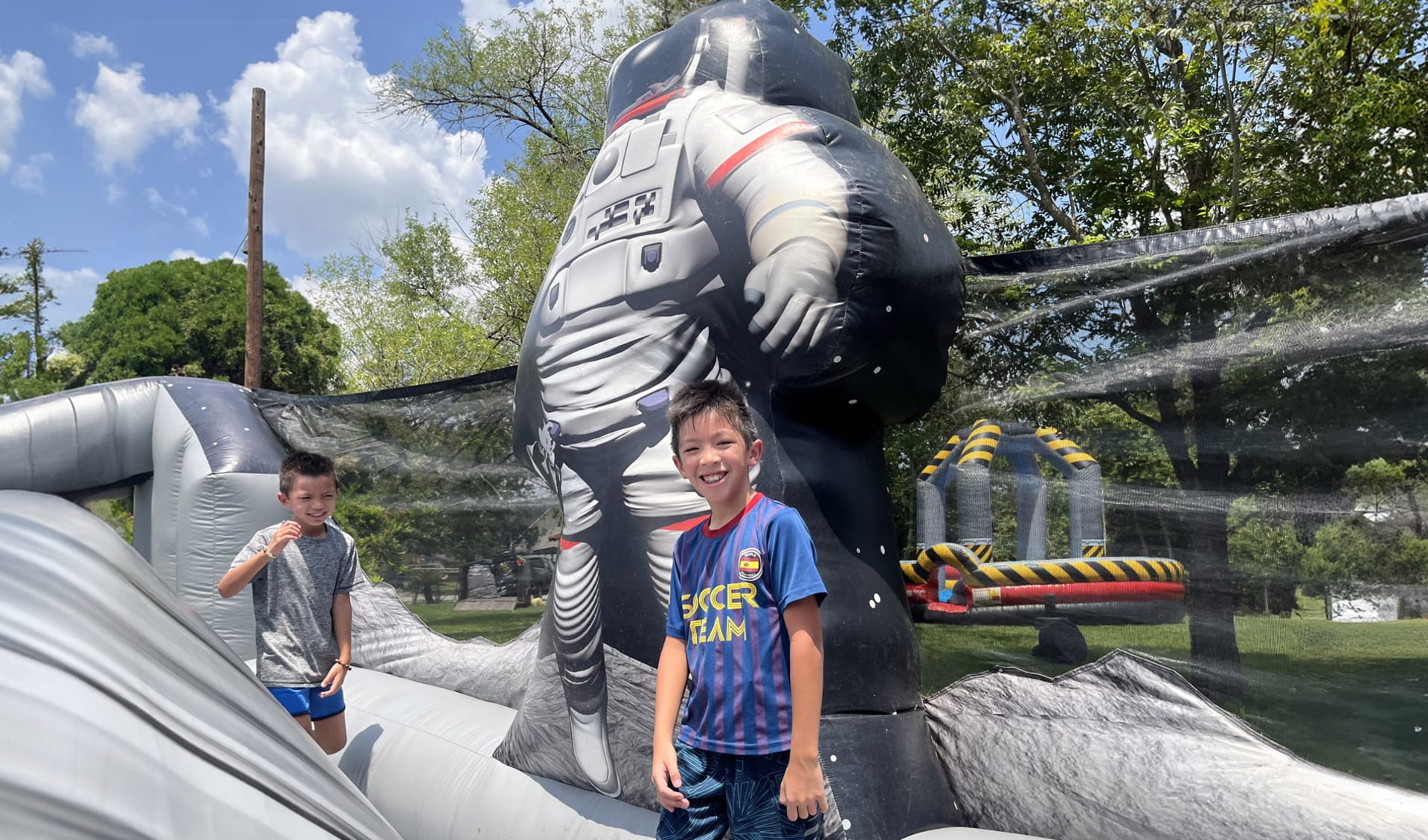 King of the Moon Walk Inflatable 