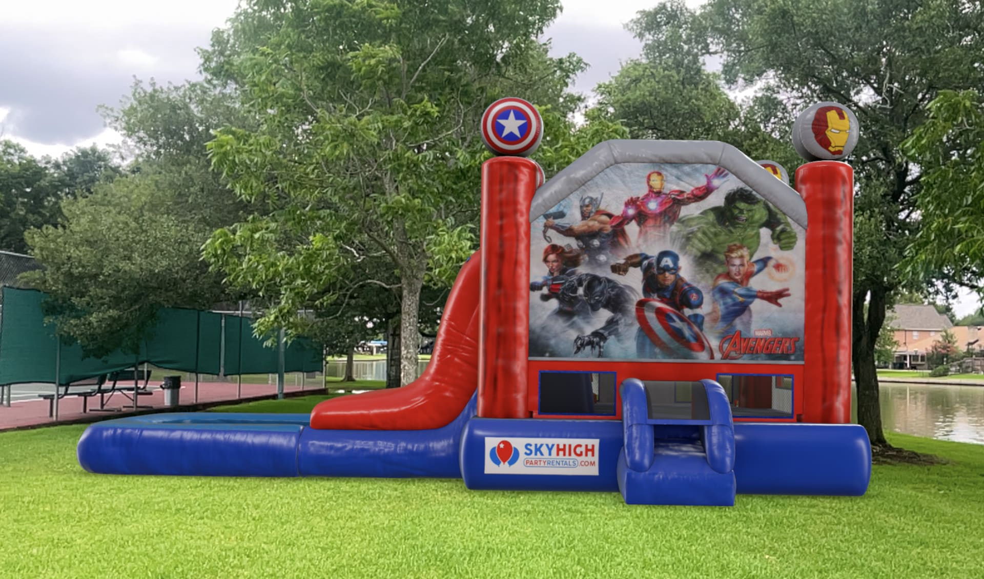Captain Marvel Bounce Houses