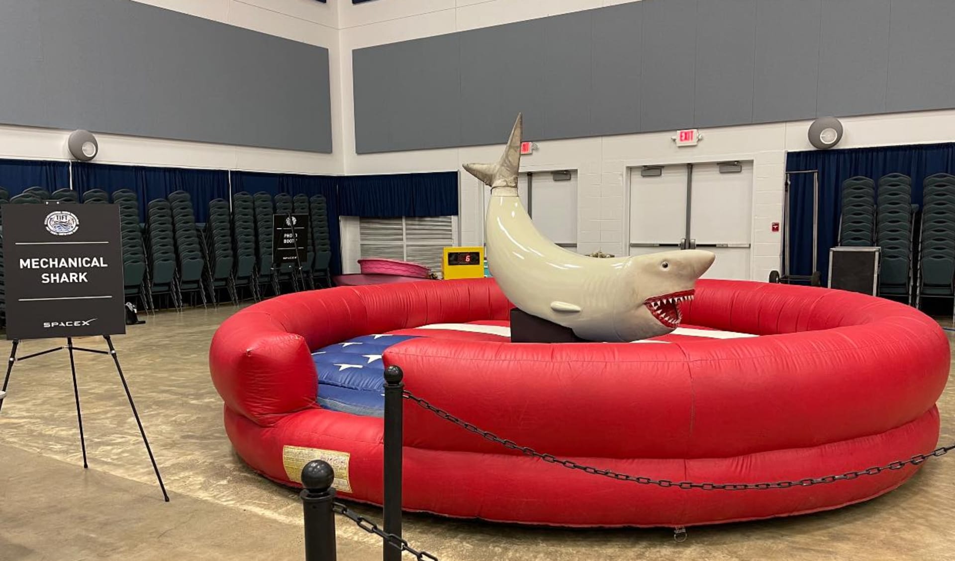 Mechanical Shark Rentals at Space X Austin, TX
