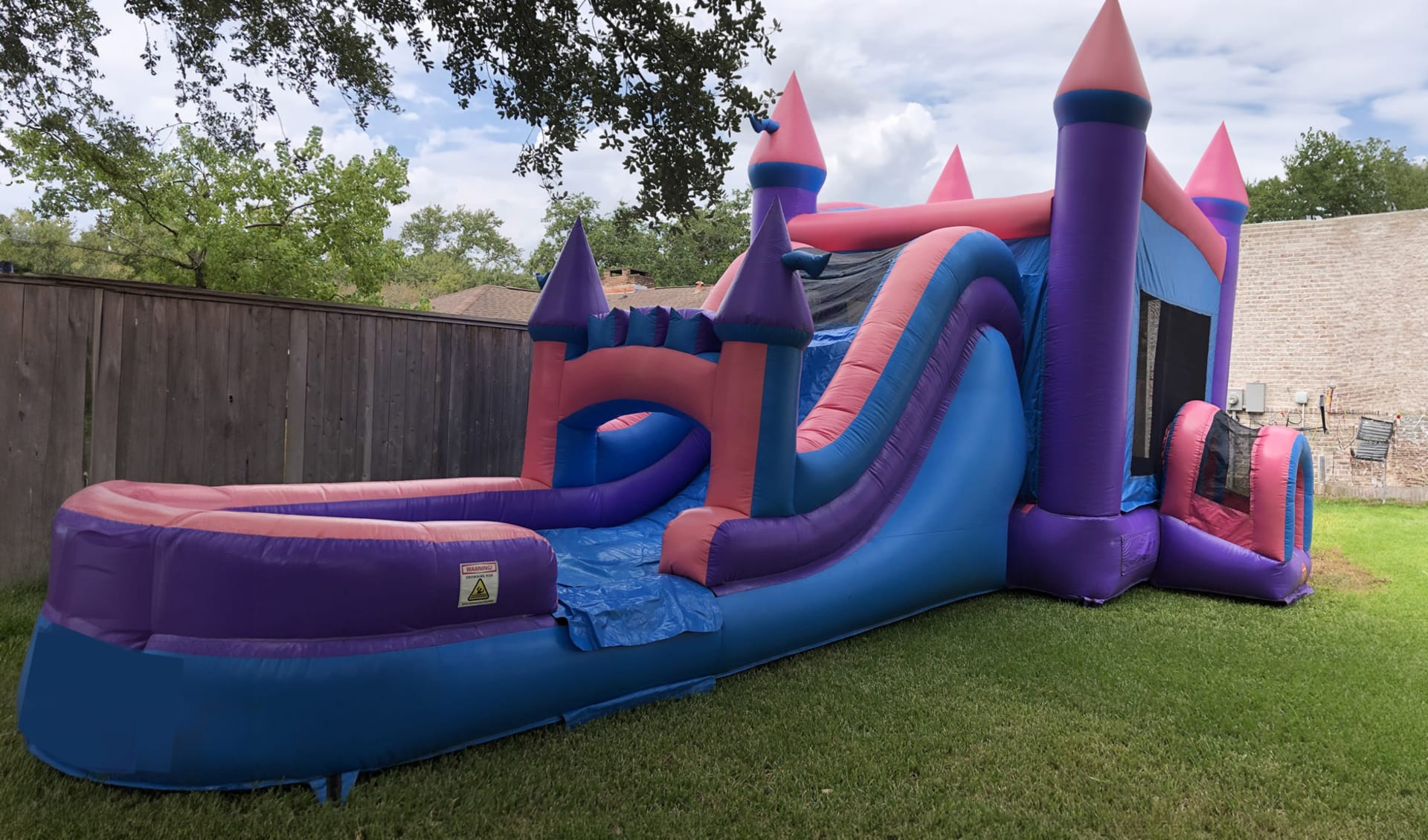 order a Mega Pink Bounce House Rentals