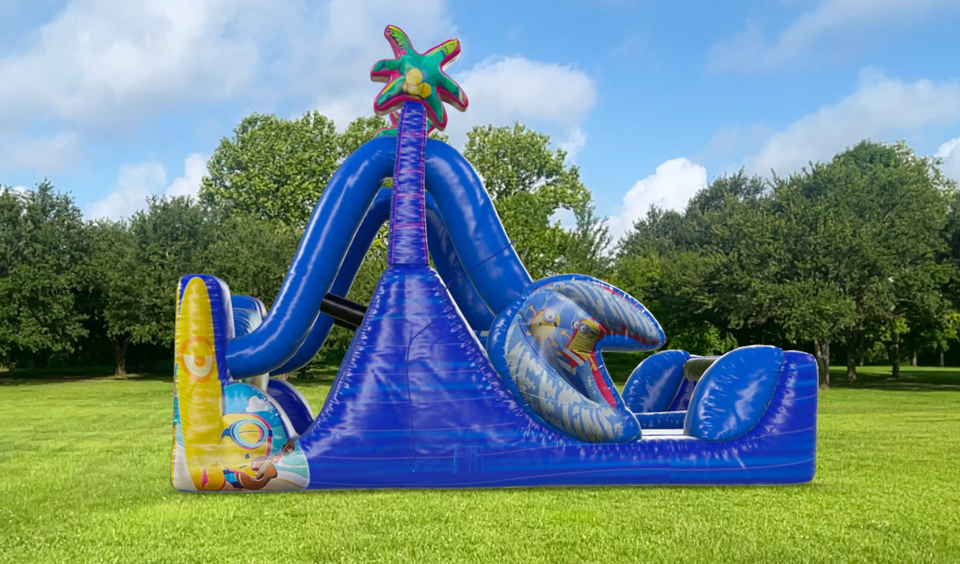 Minions Inflatable Water Slide Despicable Me Parties 7