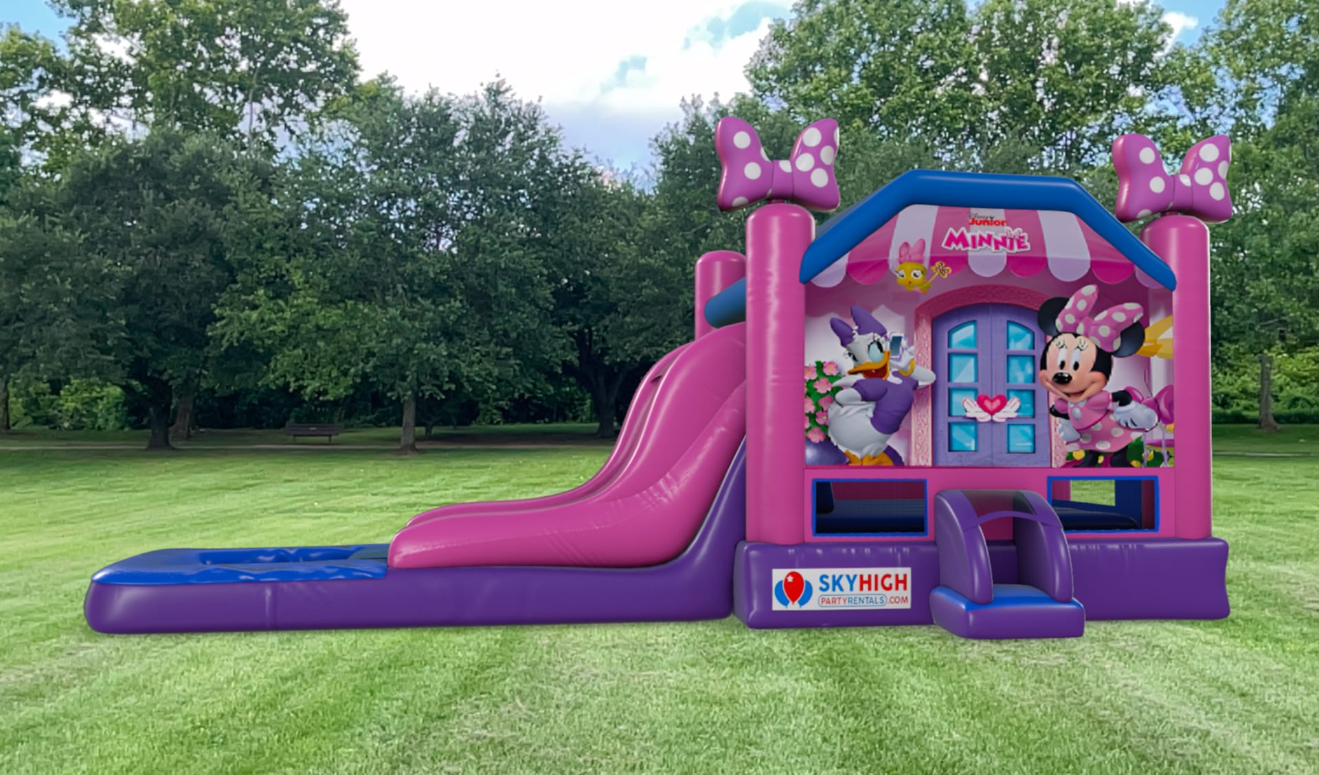 Minnie Mouse Inflatable Water Slide Rentals