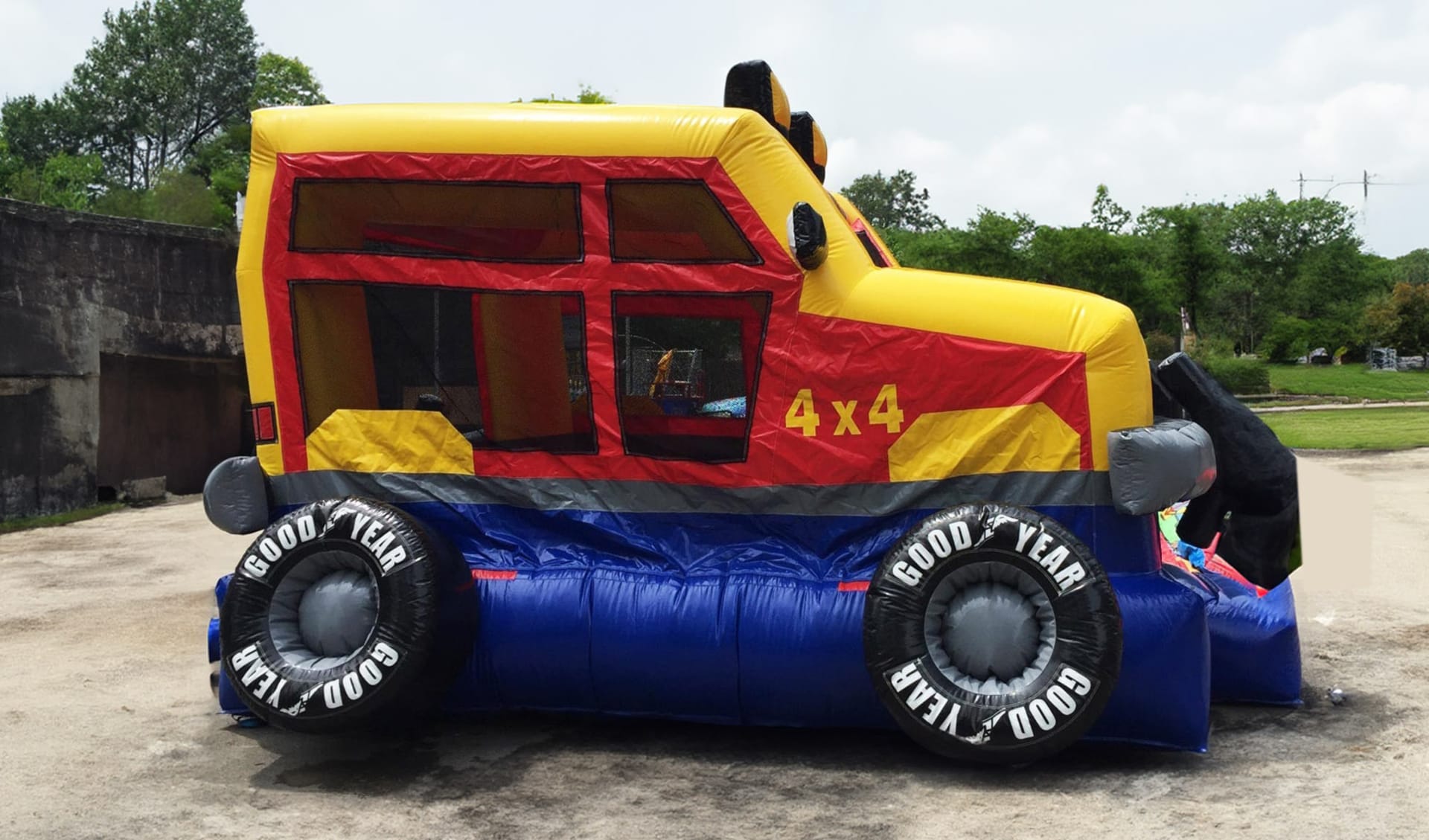 Monster Truck Bounce House Rental