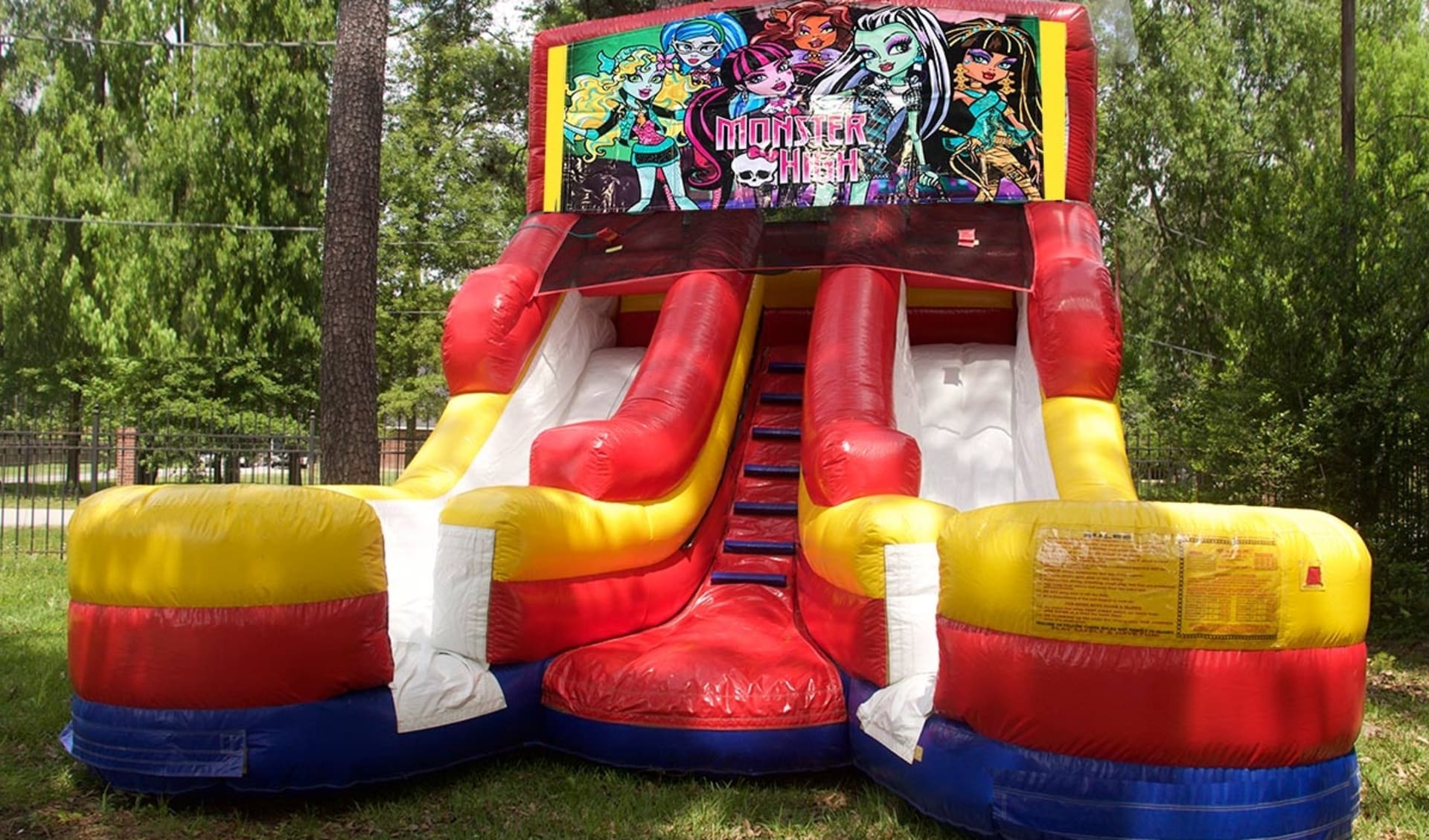 16ft Double Lane Monster High (Wet/Dry) Slide  Rentals
