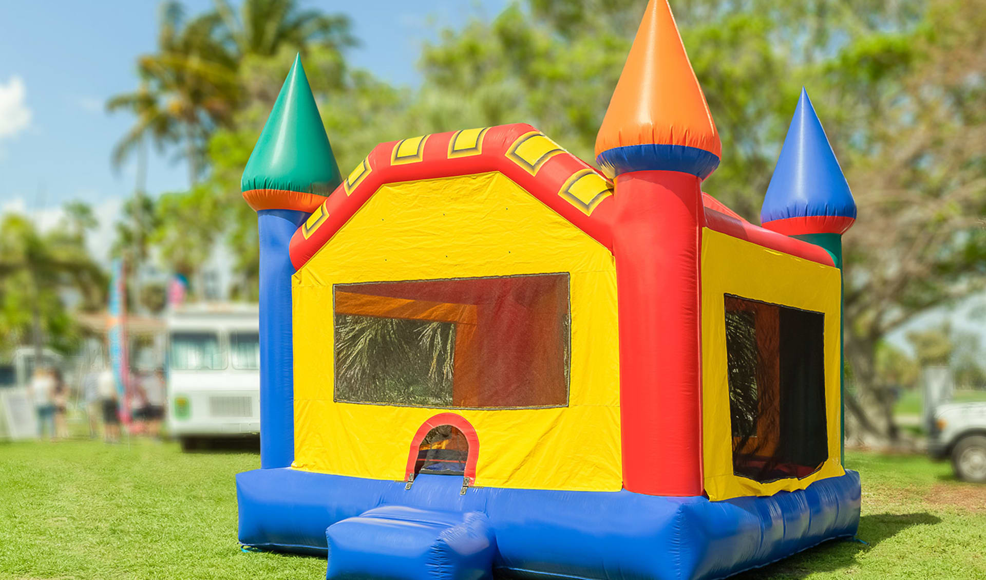 Colorful Bounce House Rentals