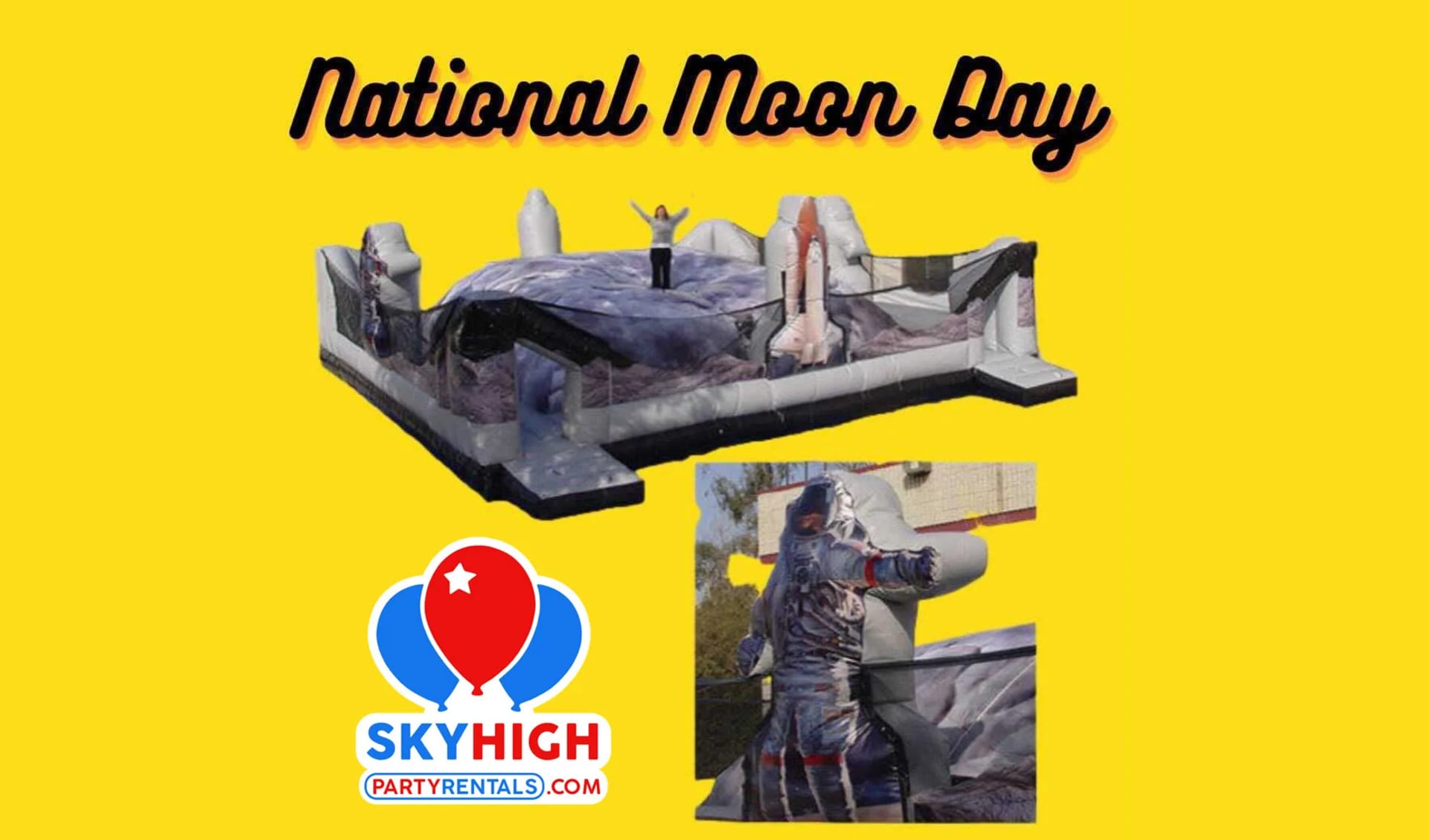 King of the Moon Walk Inflatable 