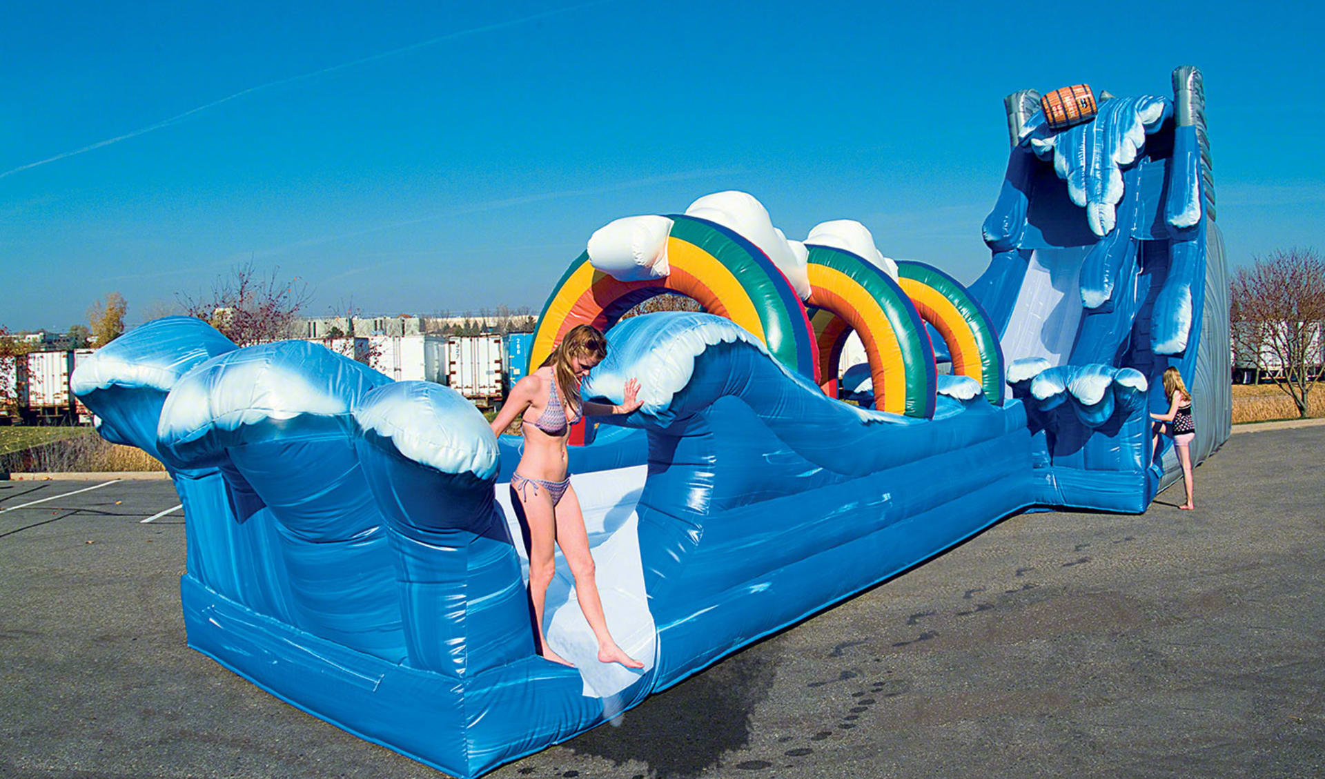 Niagara Falls Water Slide Rainbow