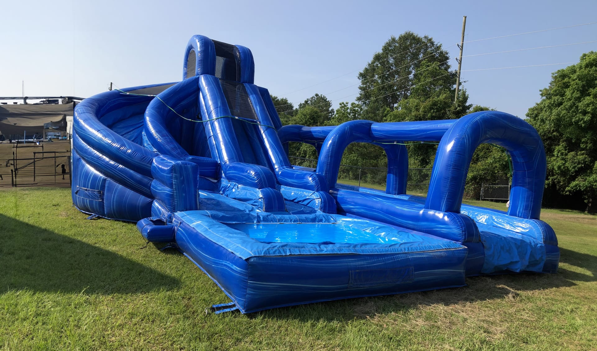 Ocean Helix Water Slide For Rent