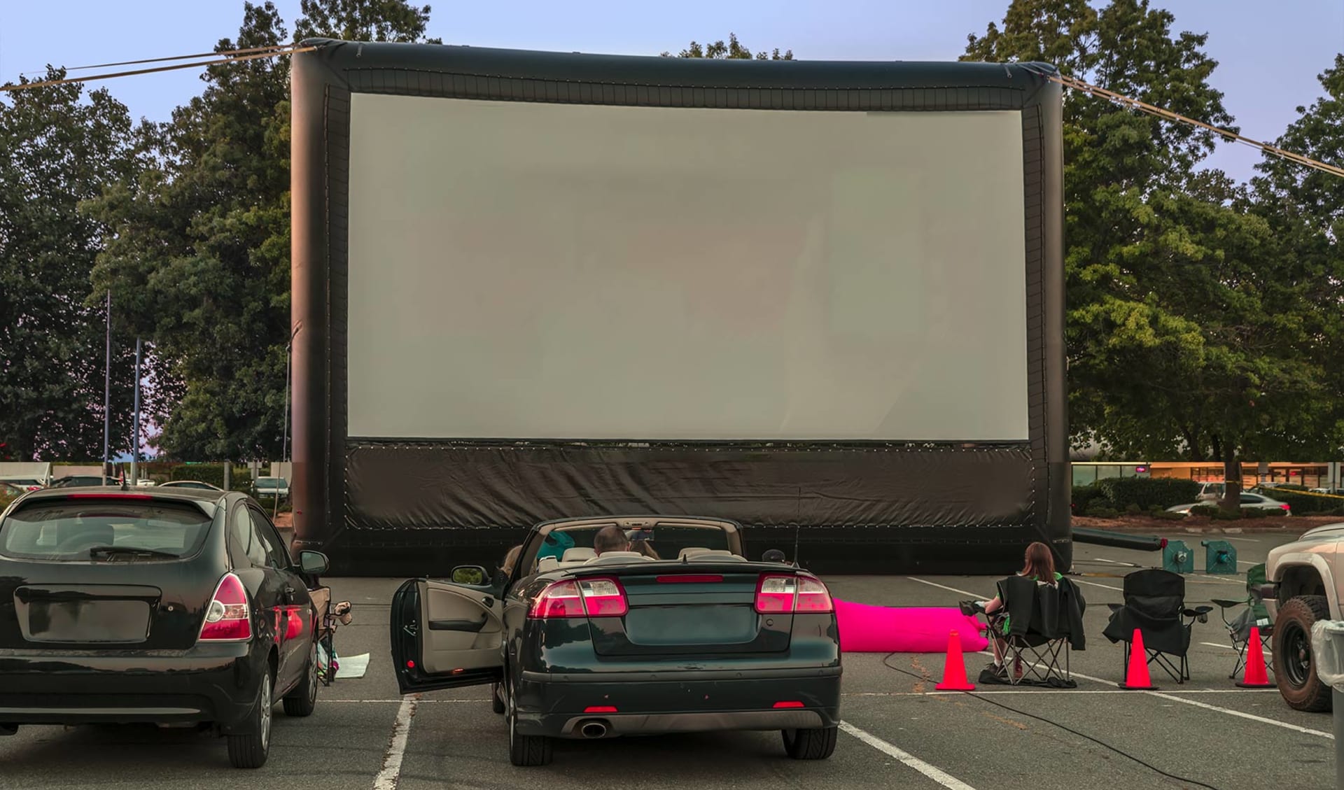Austin Texas Outdoor Movie Screening