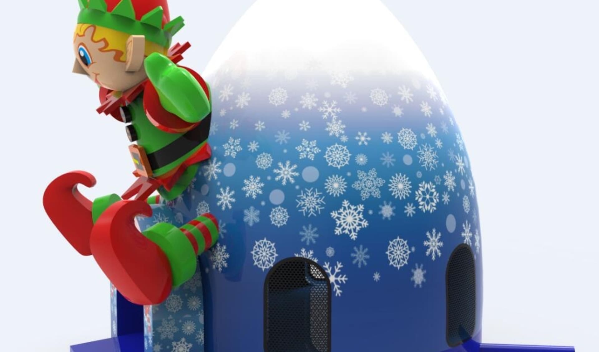 Elf on the Shelf Play Zone Bouncer