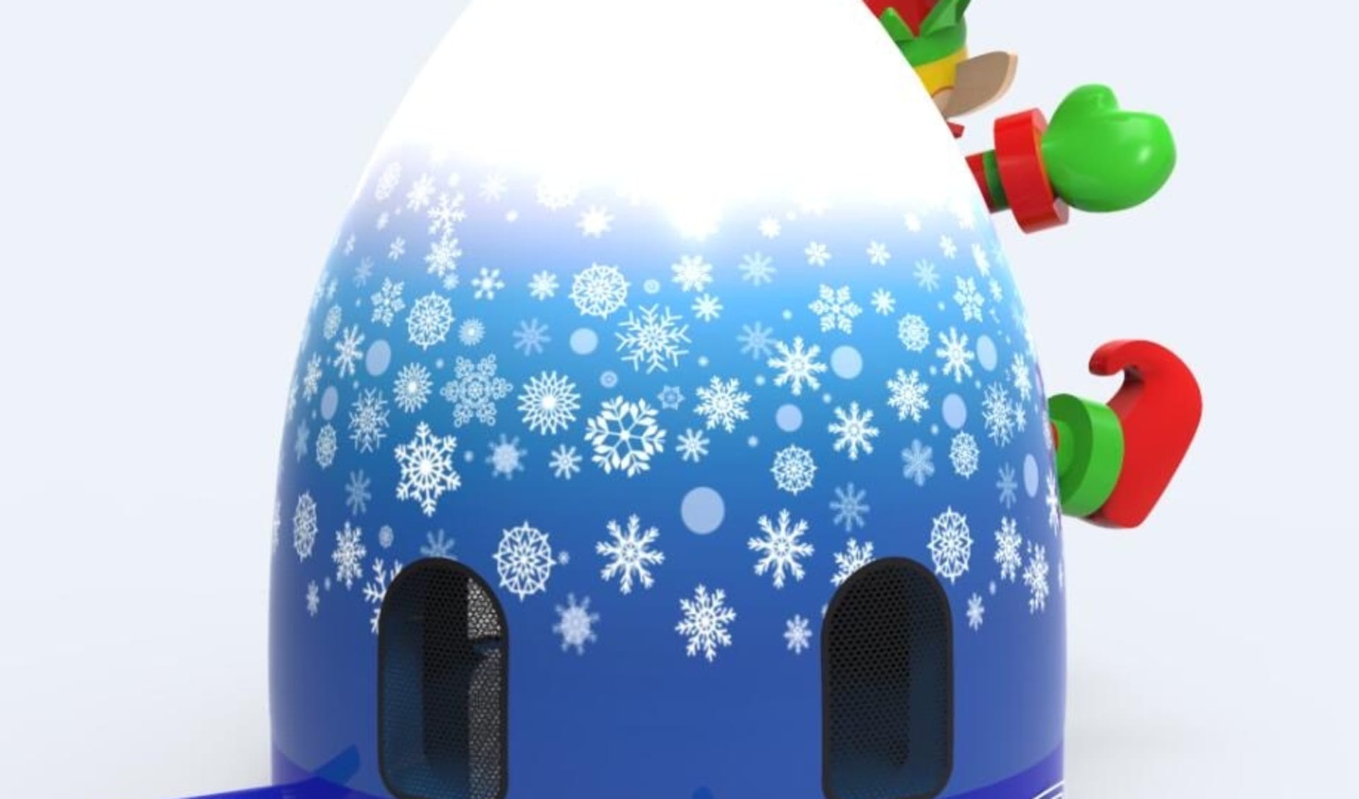 Holiday Elf Inflatable