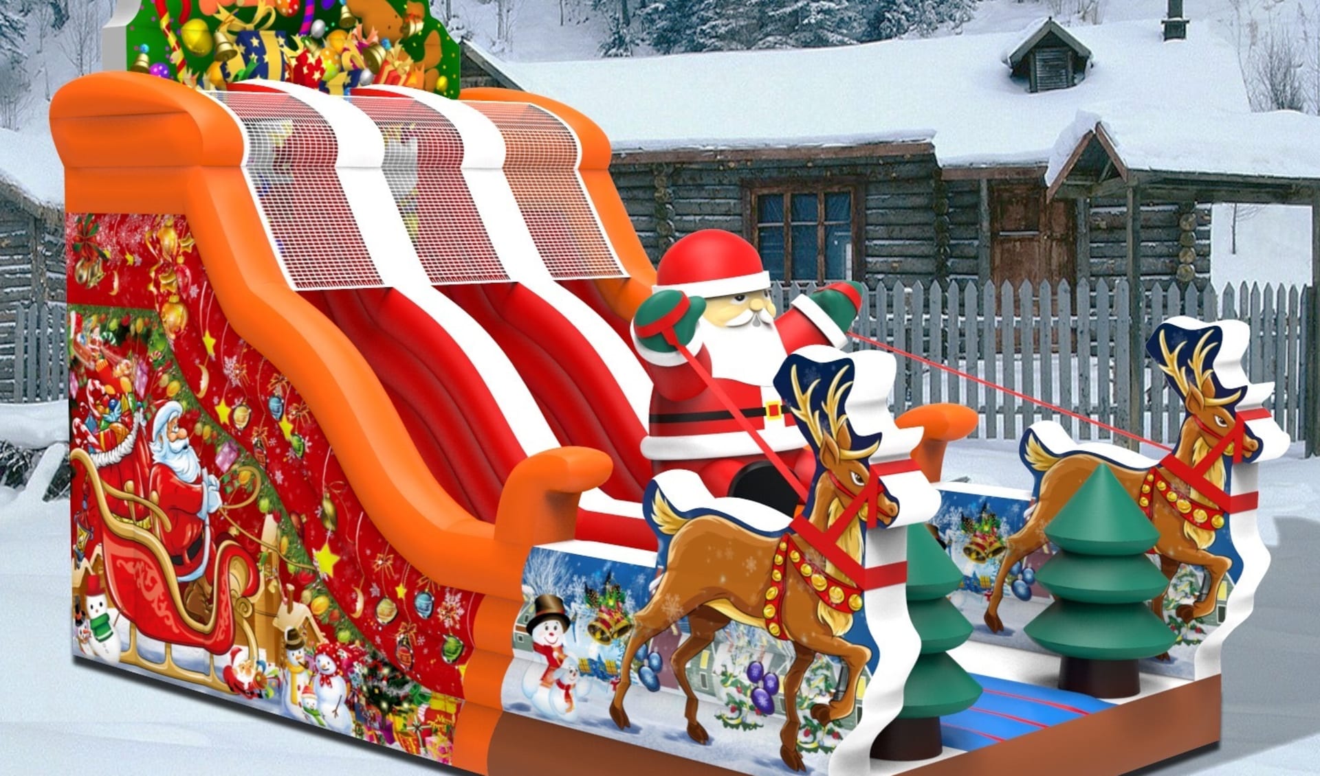 20ft Joyful Jolly Slide