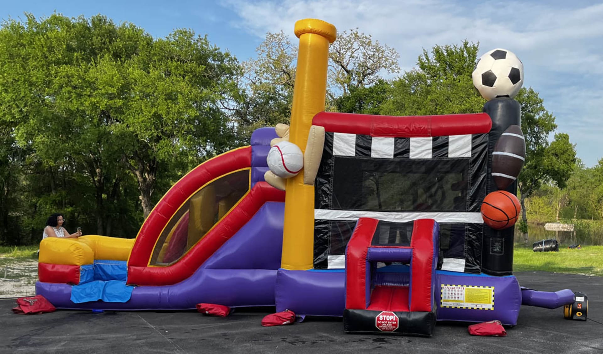 Sports Combo Water Slide
