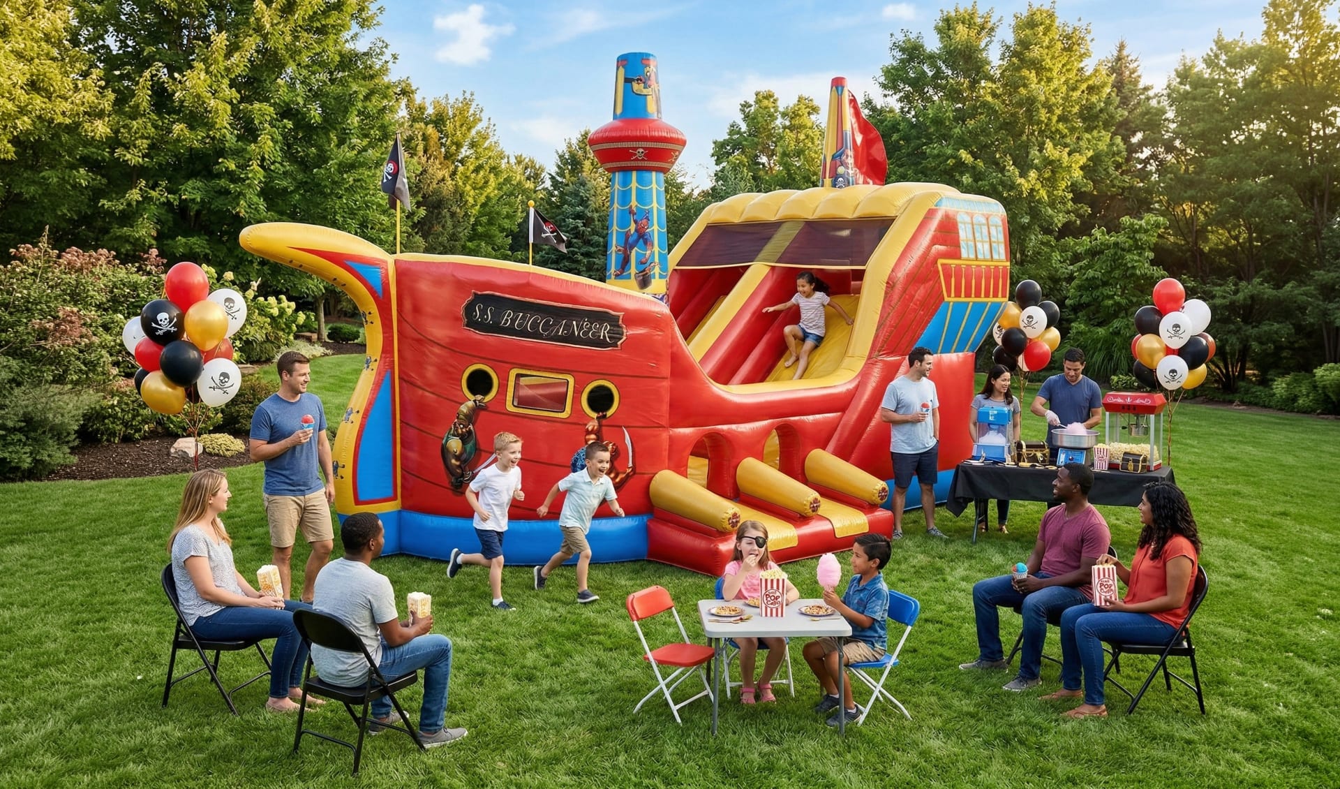 Pirate Party Rentals Bounce Houses