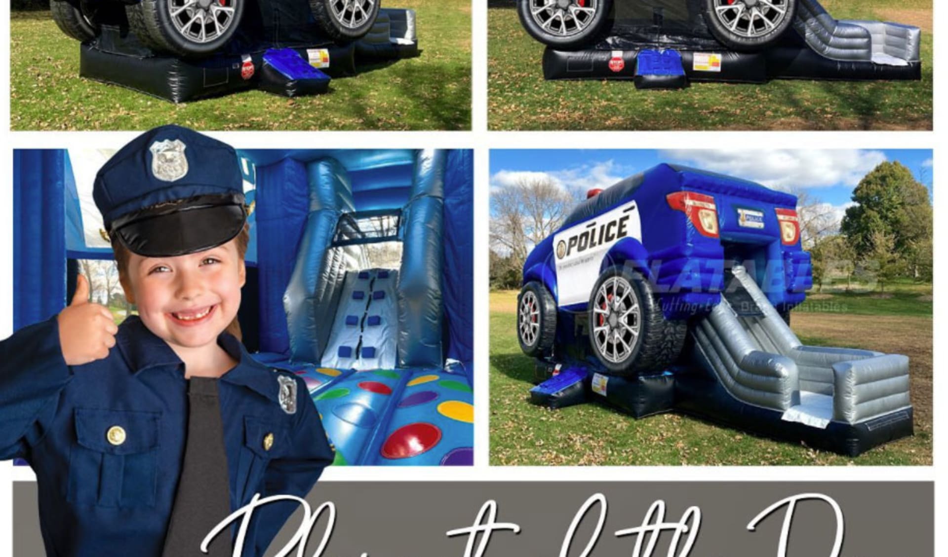 Police Combo Bounce House
