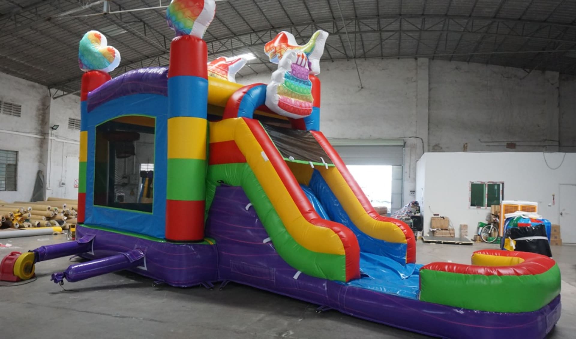 Pop-its Themed Bounce House Party Rentals