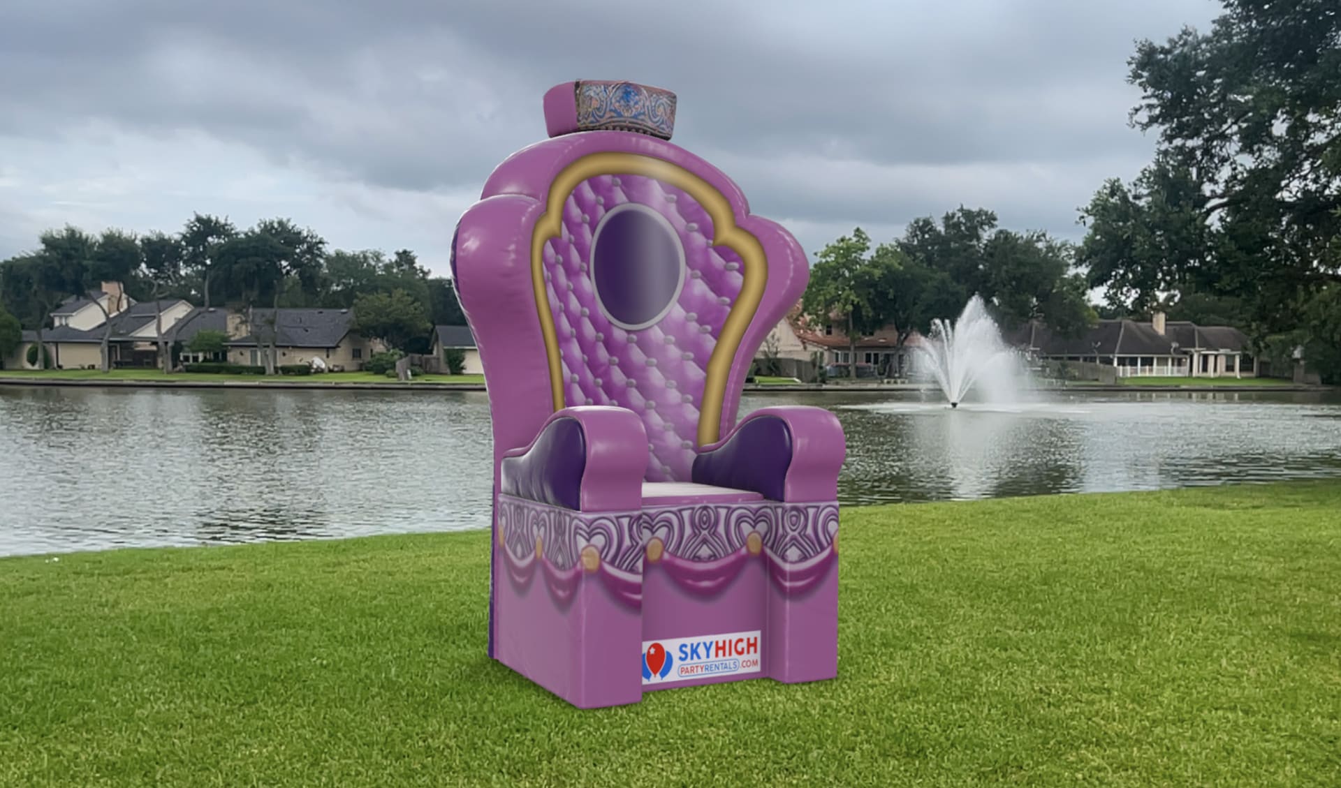 Princess Throne Chair for hire