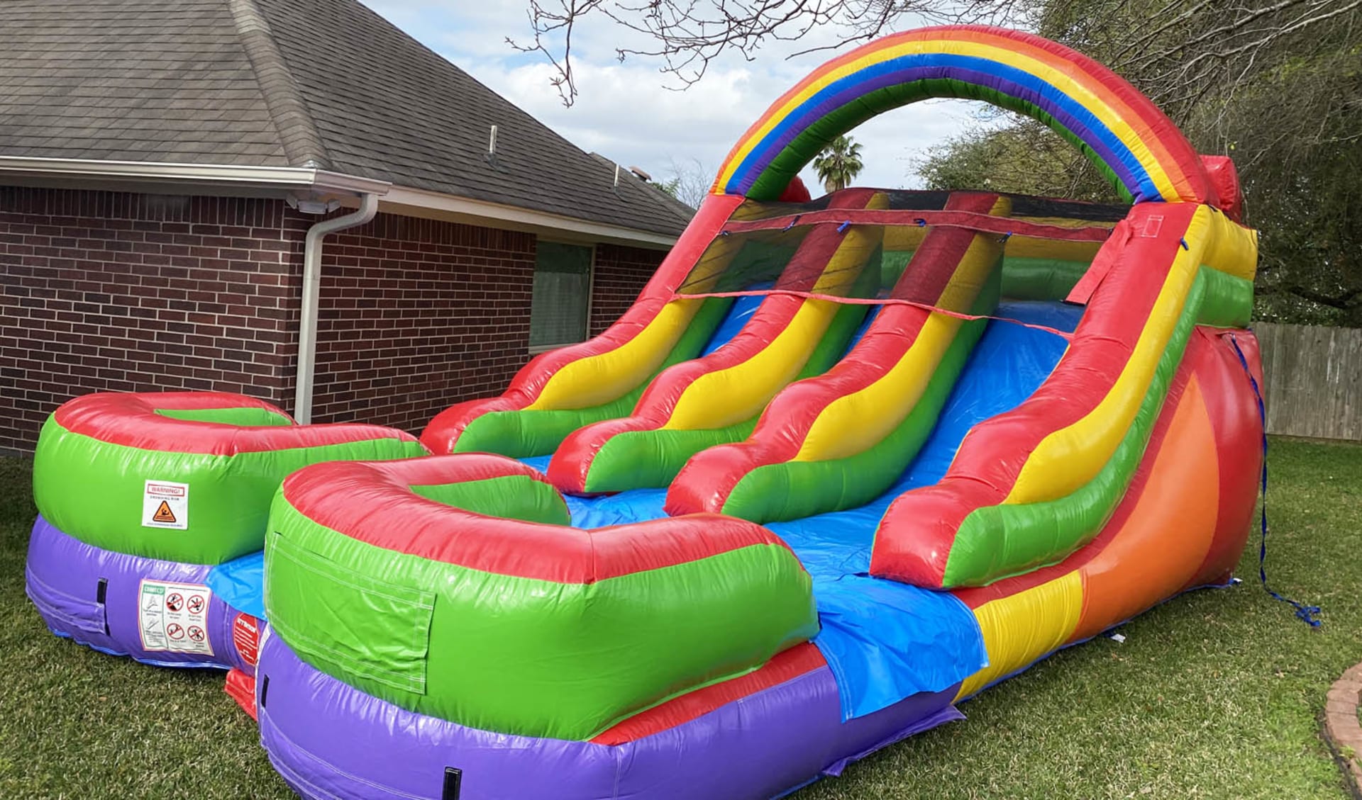 Double Themed Rainbow Slide