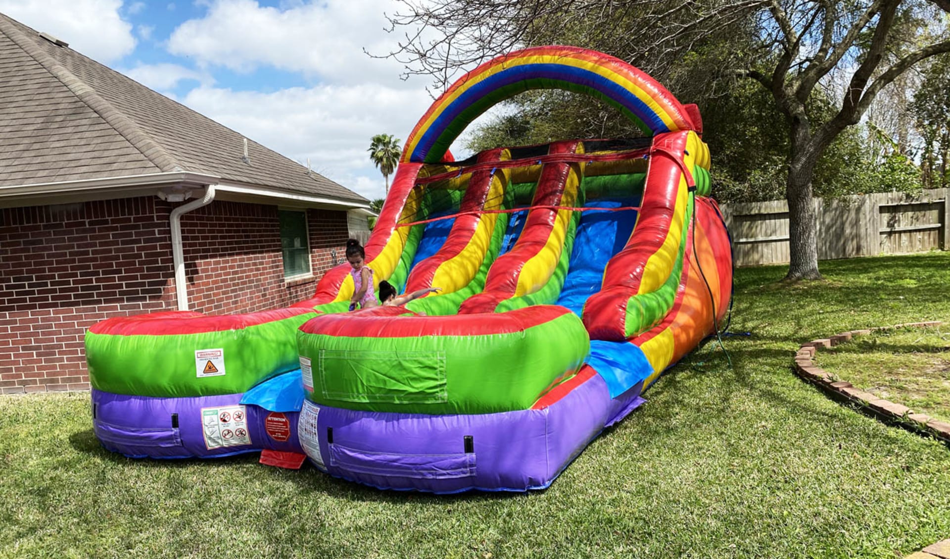 Rainbow Water Slides for Rent