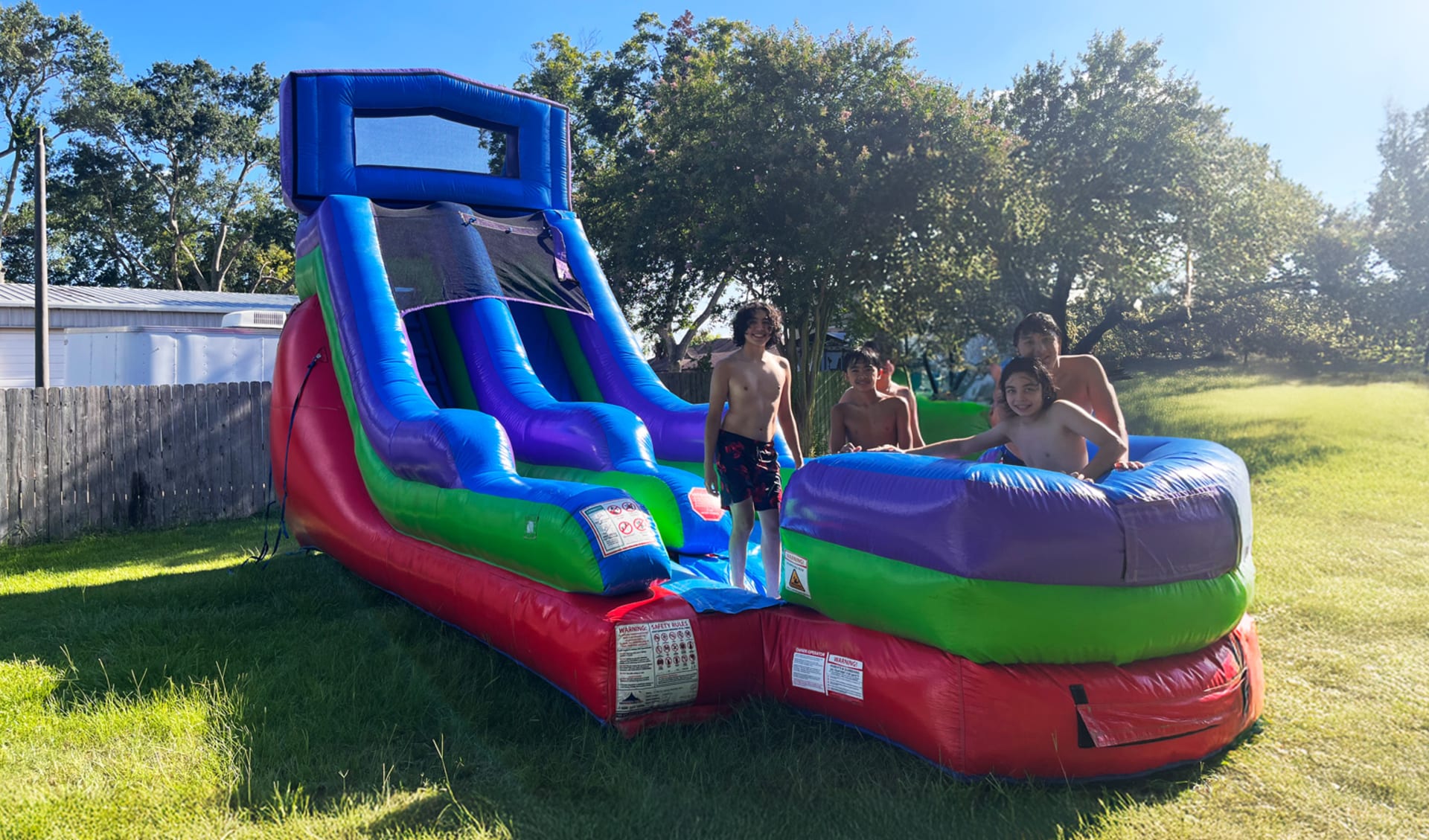 15ft Tall Retro Slide