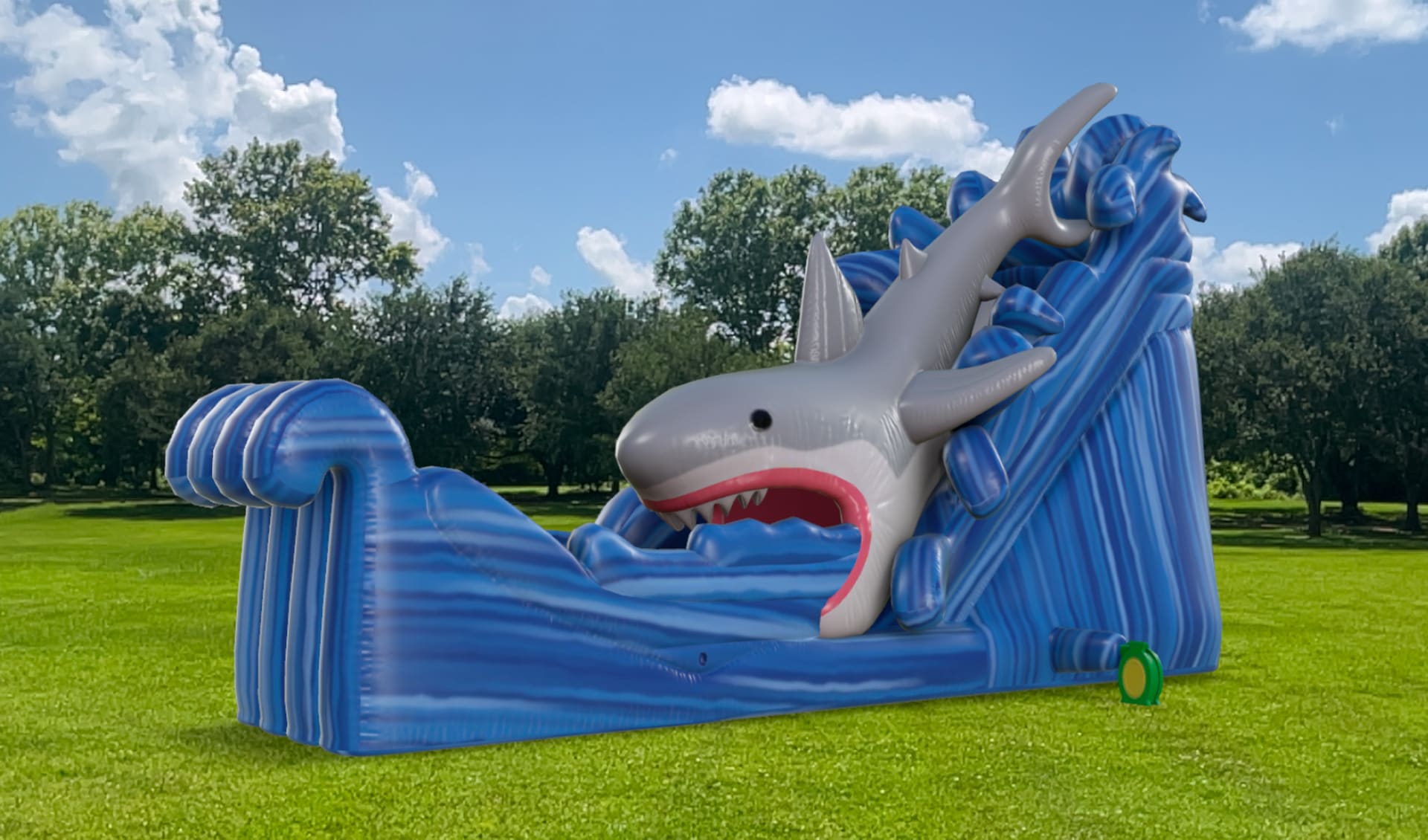 Shark Giant Water Slide for Rent