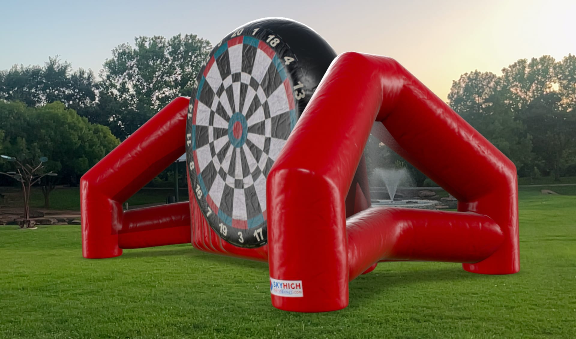 Soccer Shootout Foot Dart Rental